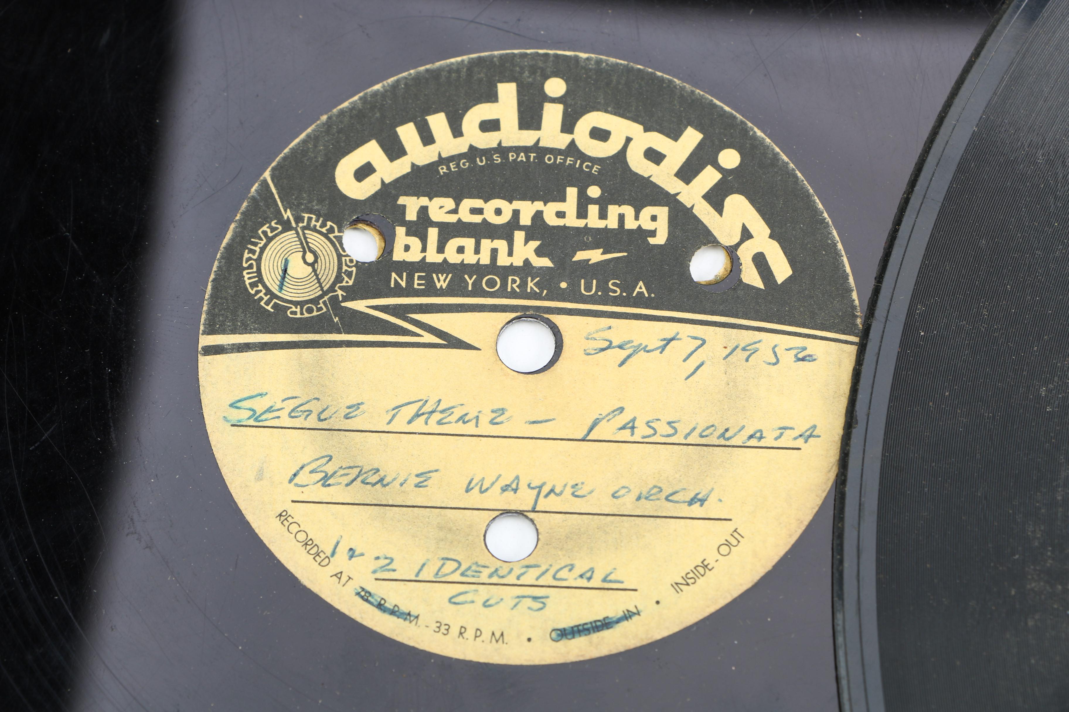 Bing Crosby, "New 52nd Street Jazz" and Other Records with Album Binders