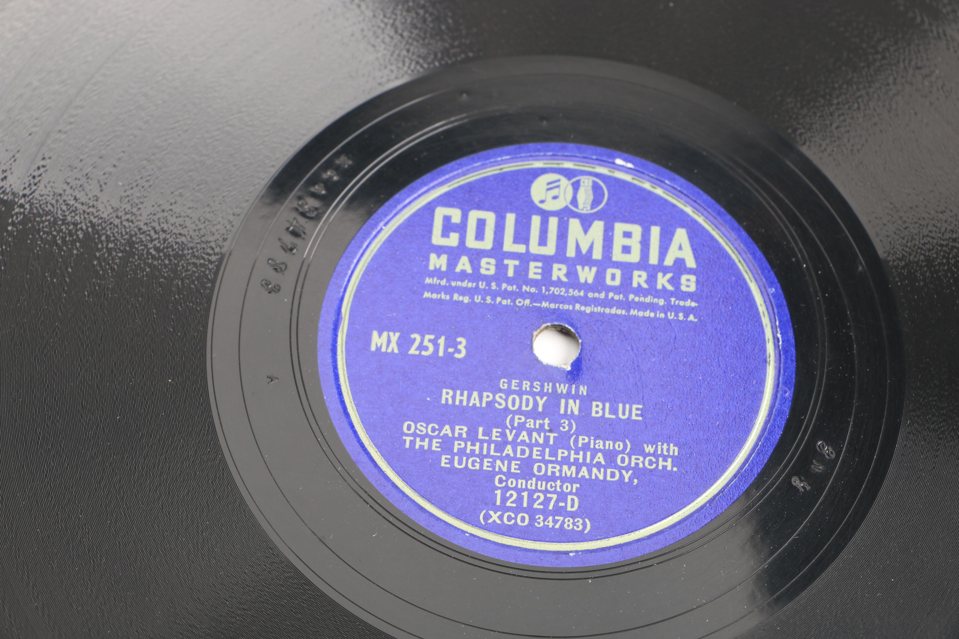 Bing Crosby, "New 52nd Street Jazz" and Other Records with Album Binders