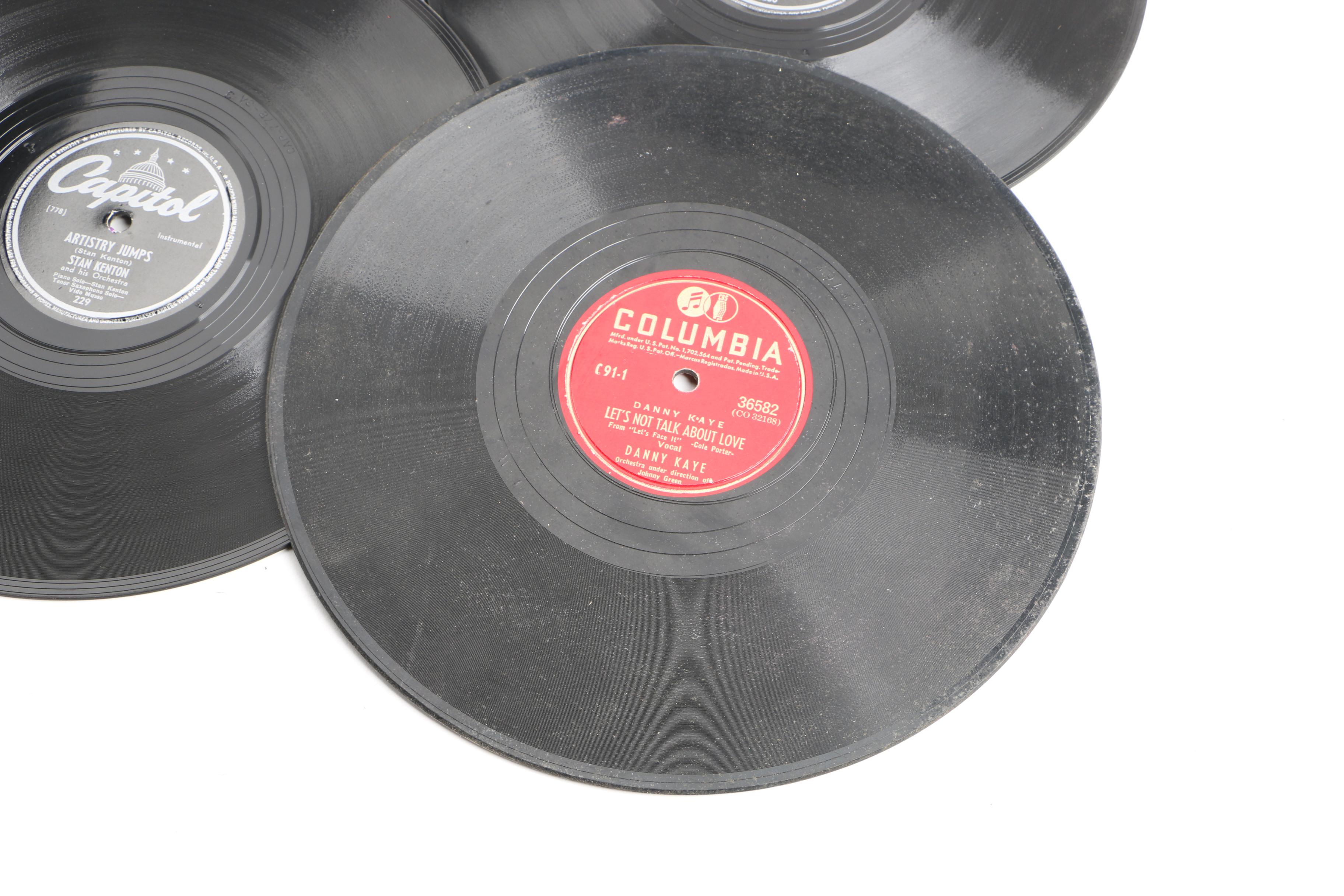 Bing Crosby, "New 52nd Street Jazz" and Other Records with Album Binders