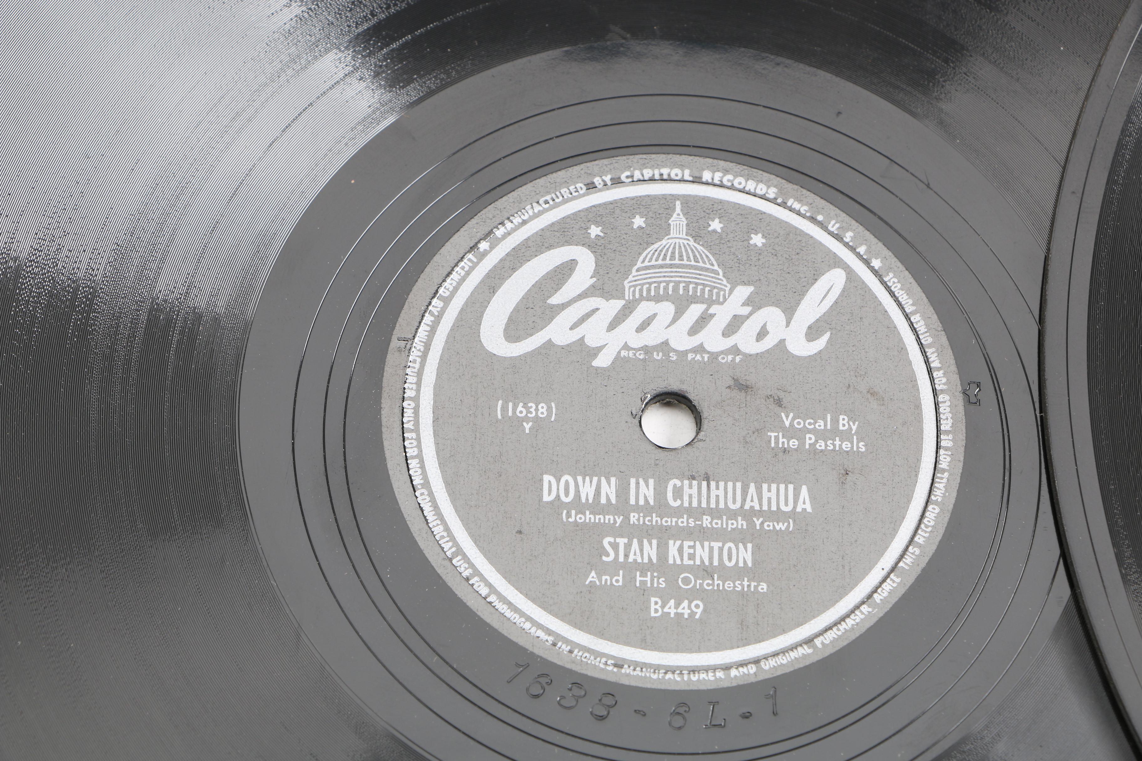 Bing Crosby, "New 52nd Street Jazz" and Other Records with Album Binders