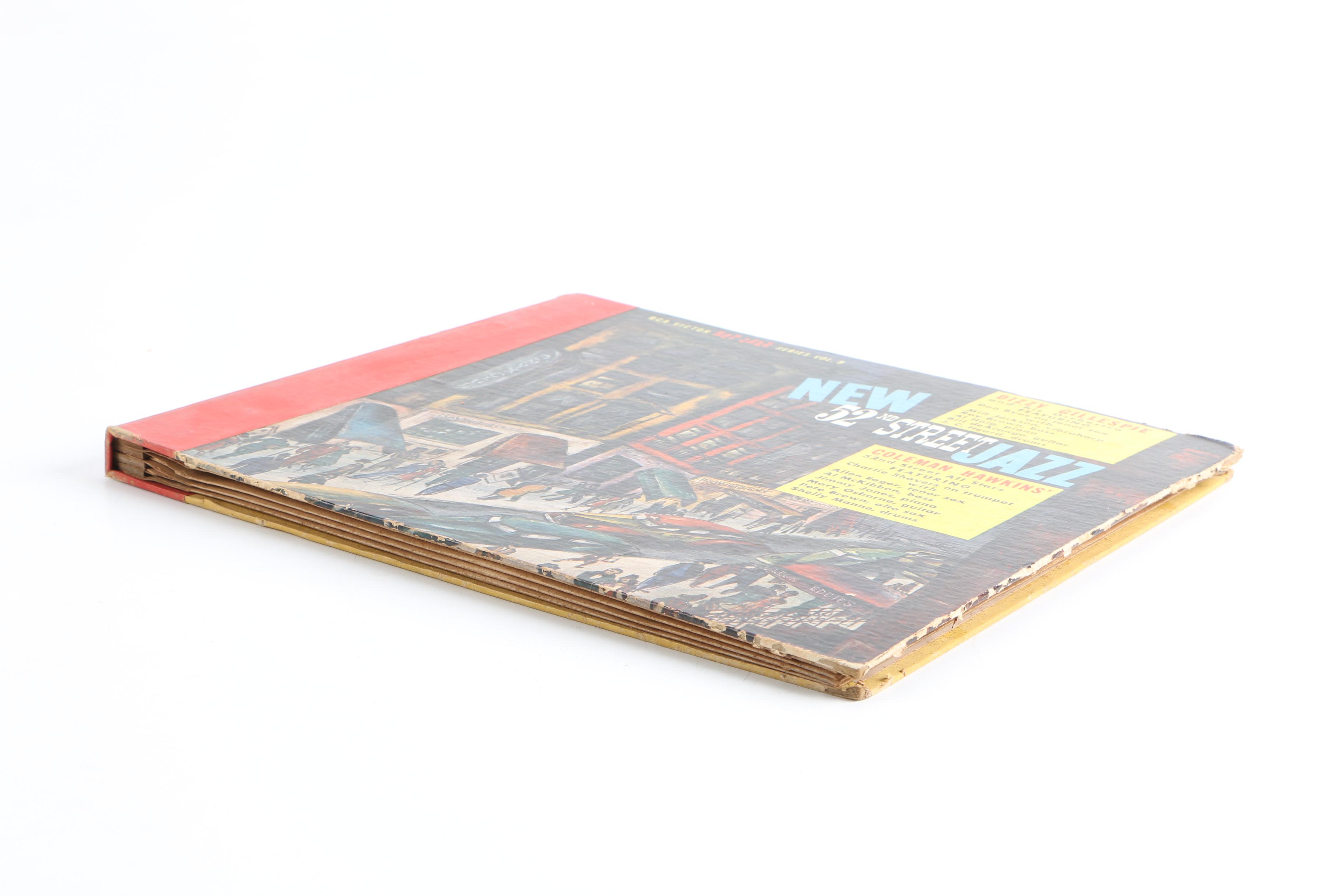 Bing Crosby, "New 52nd Street Jazz" and Other Records with Album Binders