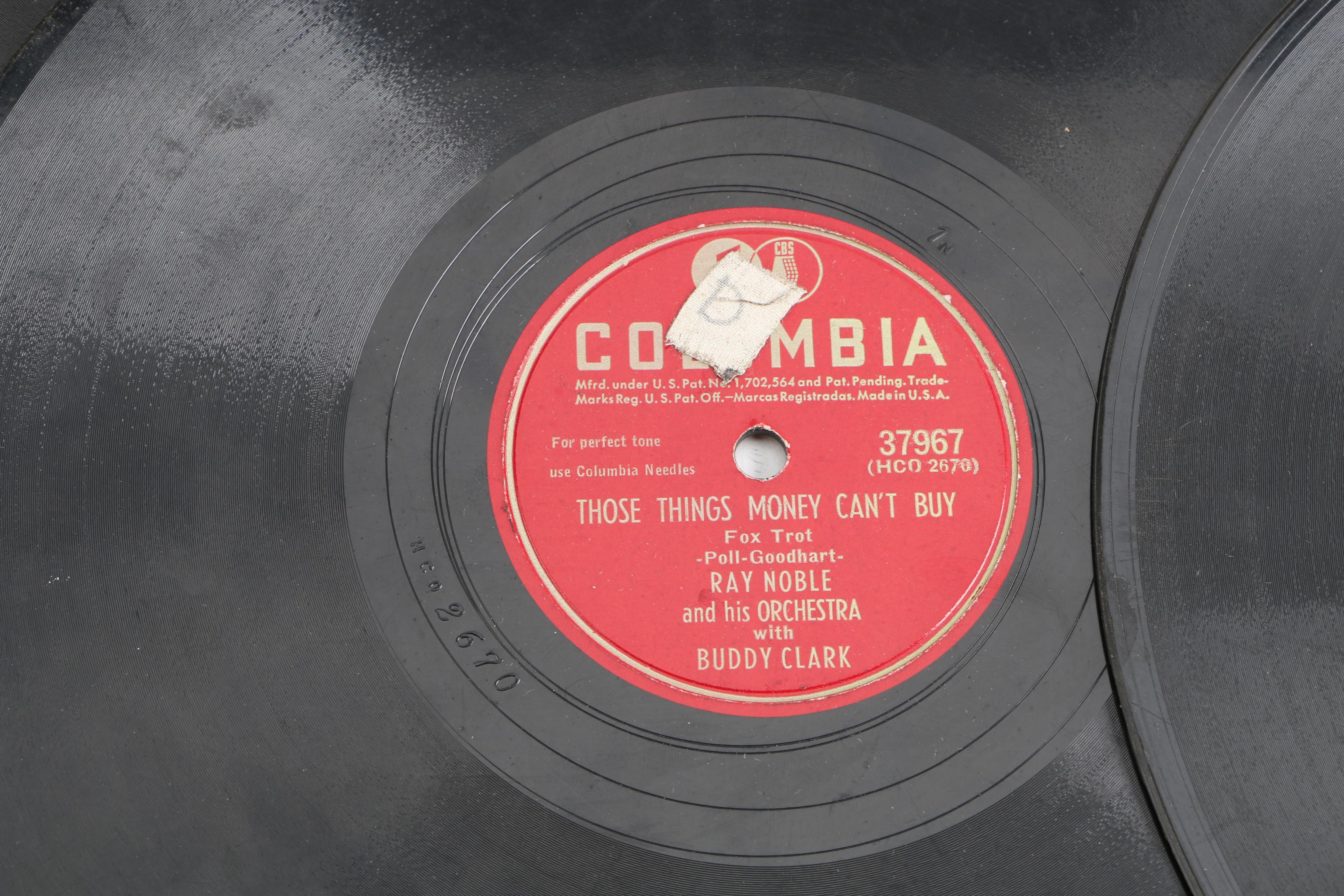 Bing Crosby, "New 52nd Street Jazz" and Other Records with Album Binders