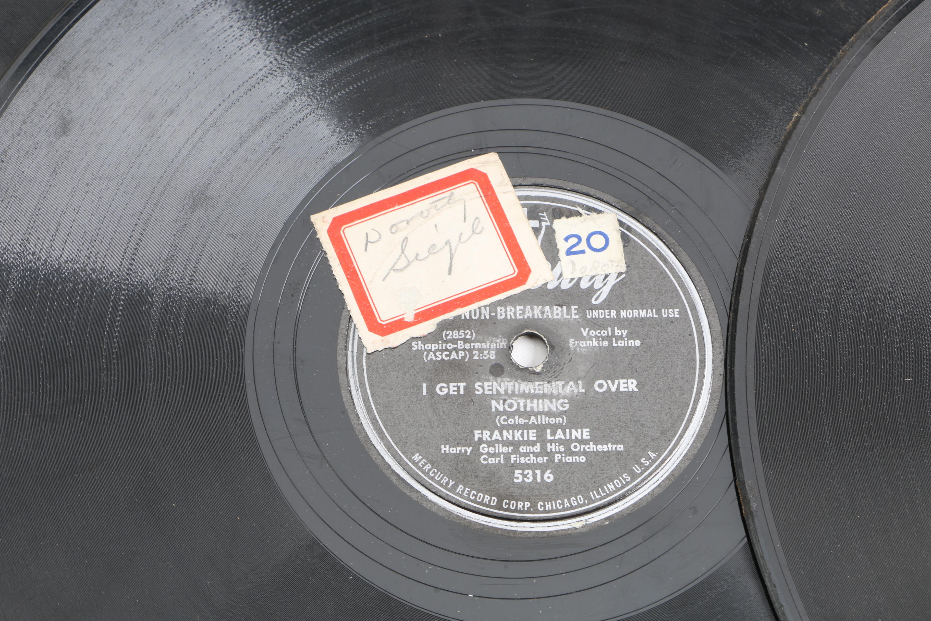 Bing Crosby, "New 52nd Street Jazz" and Other Records with Album Binders