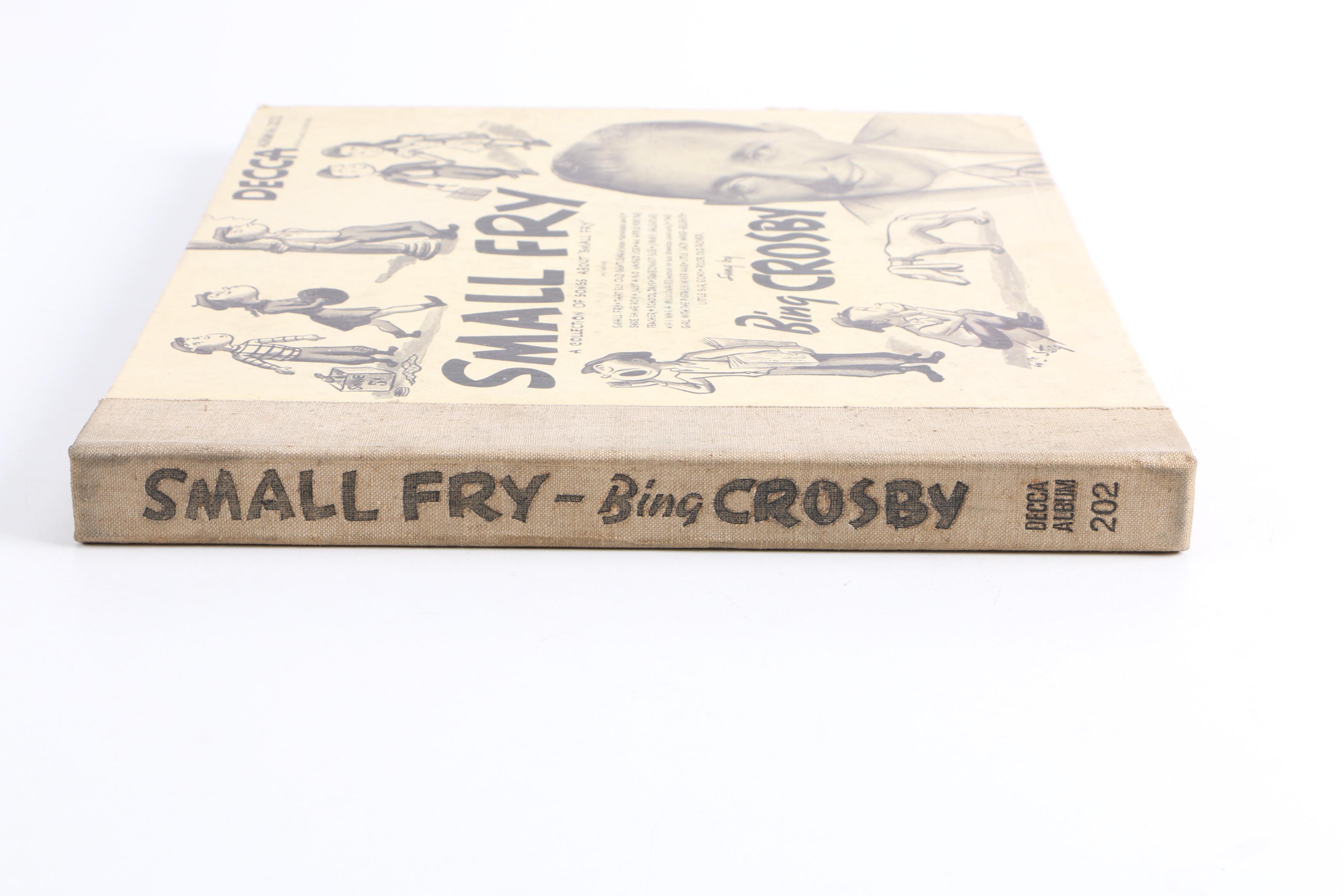 Bing Crosby, "New 52nd Street Jazz" and Other Records with Album Binders