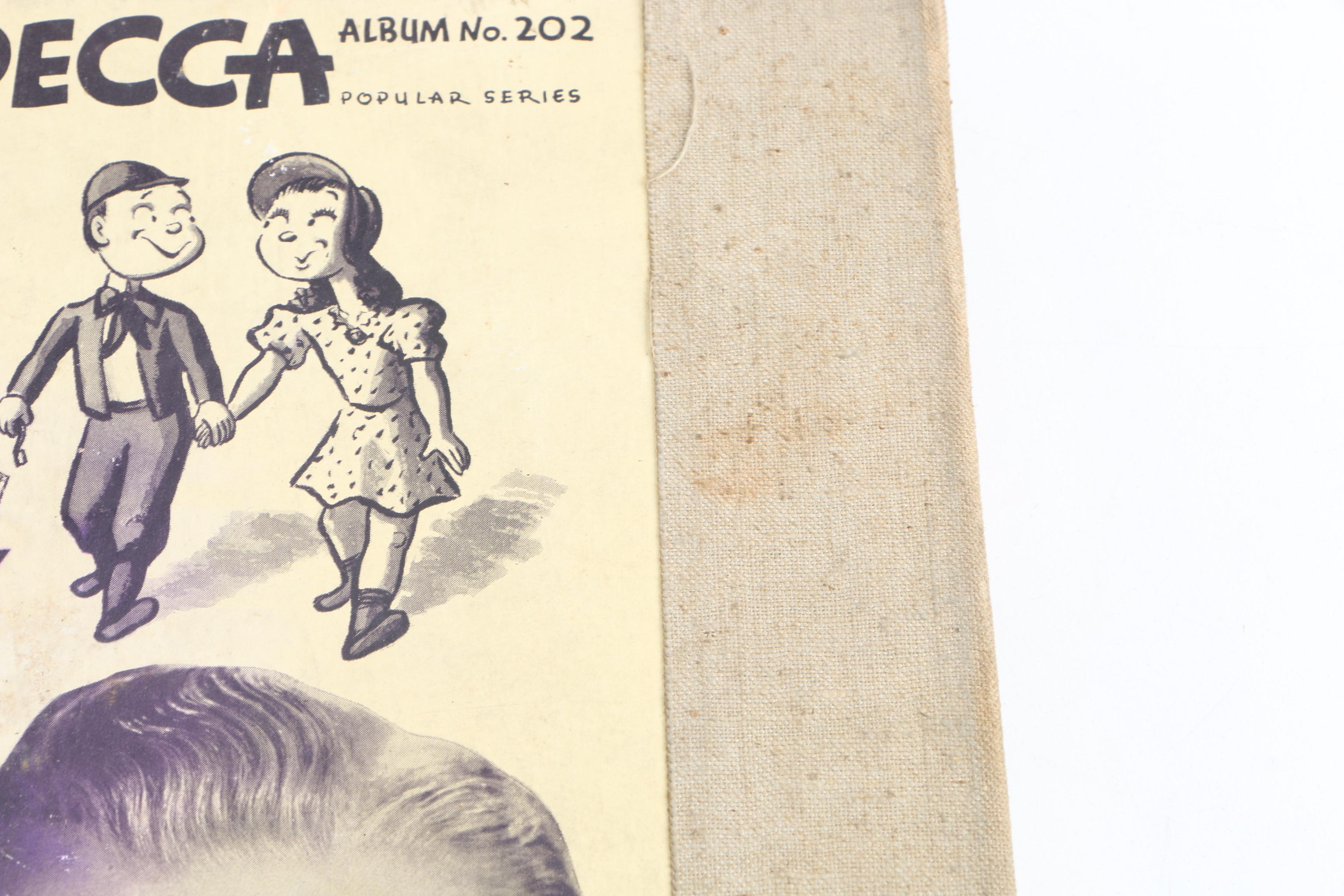 Bing Crosby, "New 52nd Street Jazz" and Other Records with Album Binders