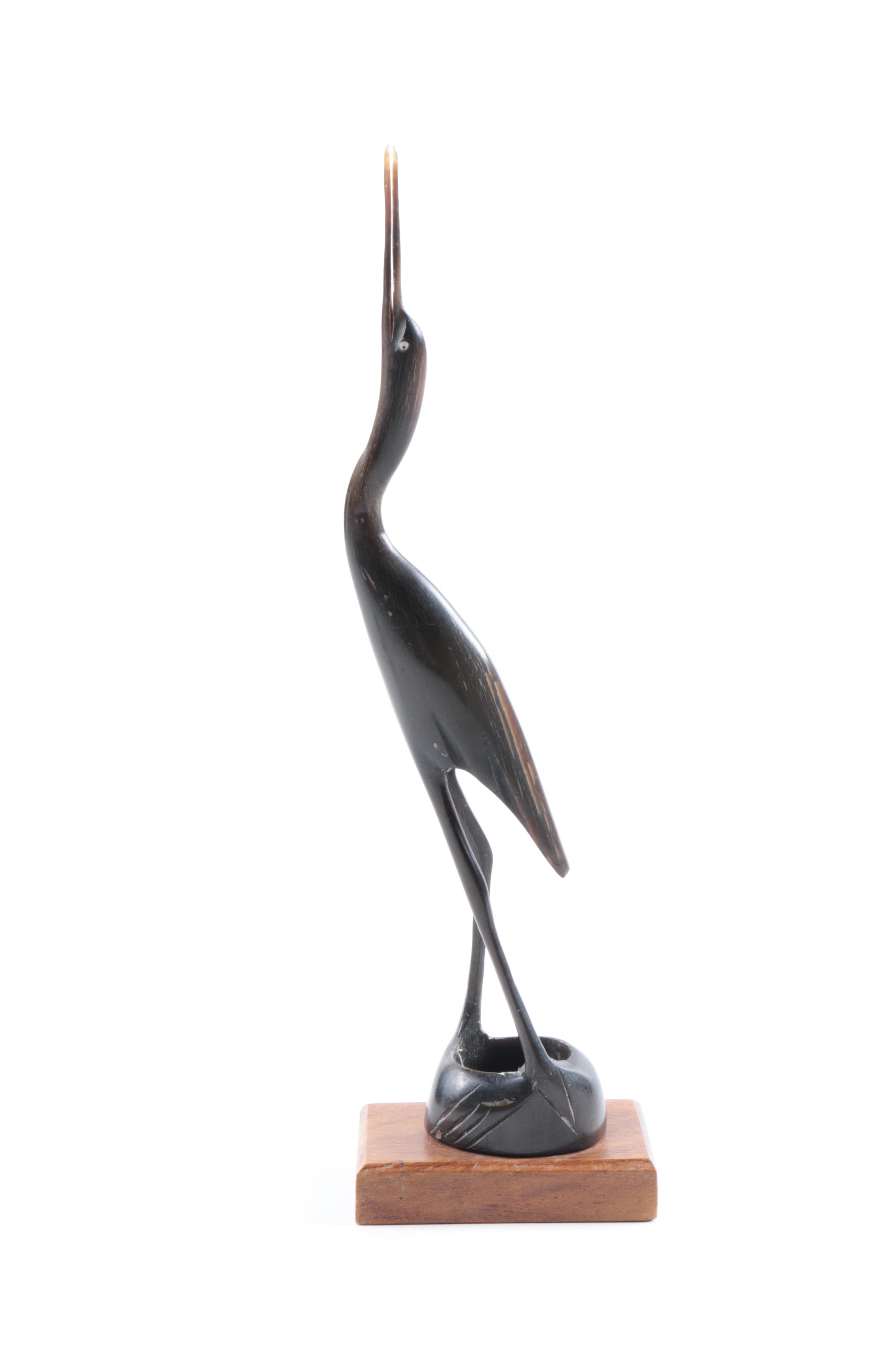 Decorative Wooden Bird Figurines