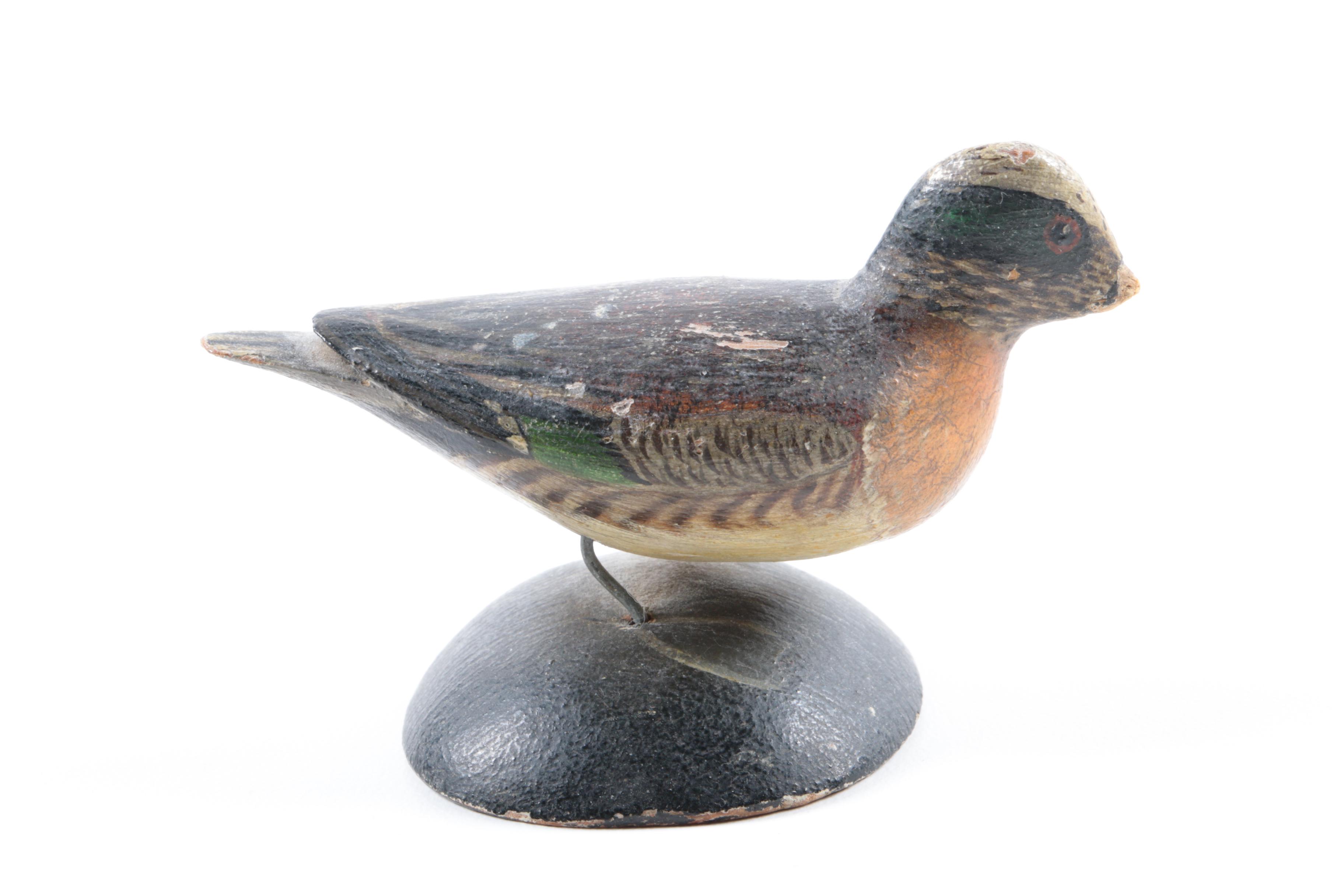 Decorative Wooden Bird Figurines