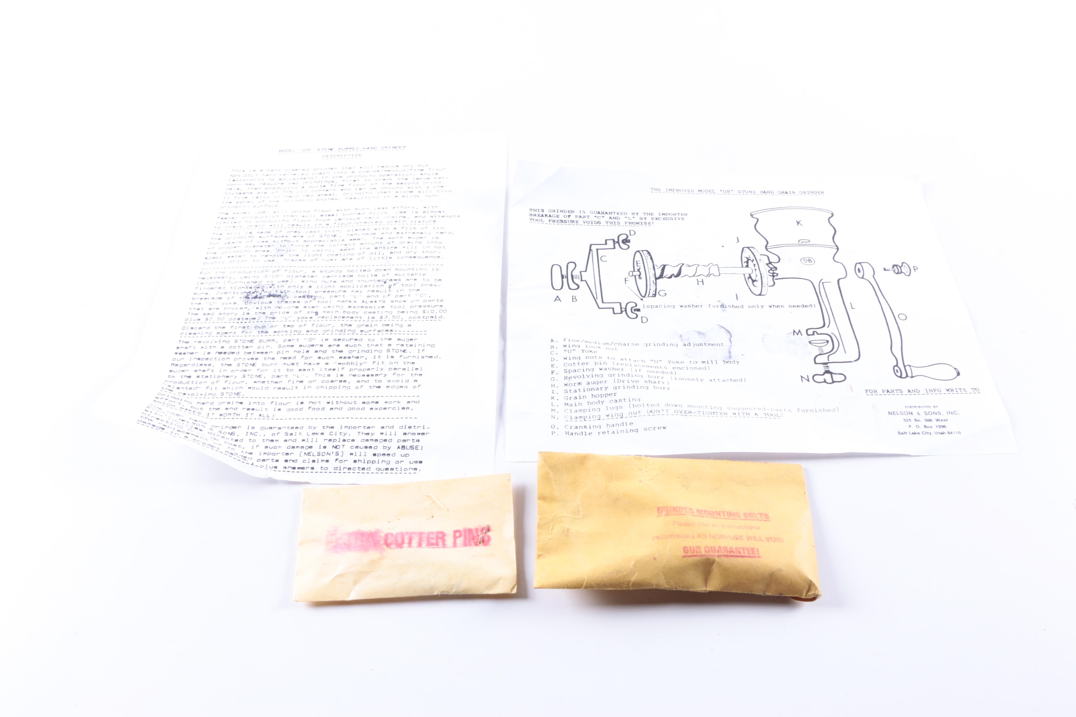 Vintage Grain Grinder