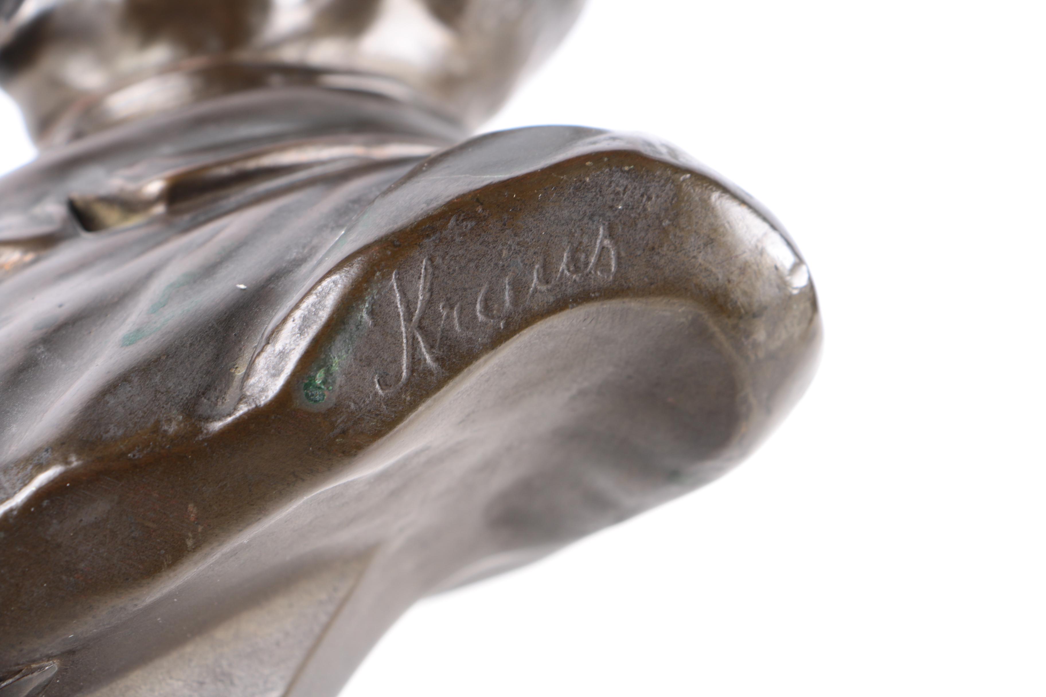 Bronze Bust of Otto von Bismarck  by Kraus