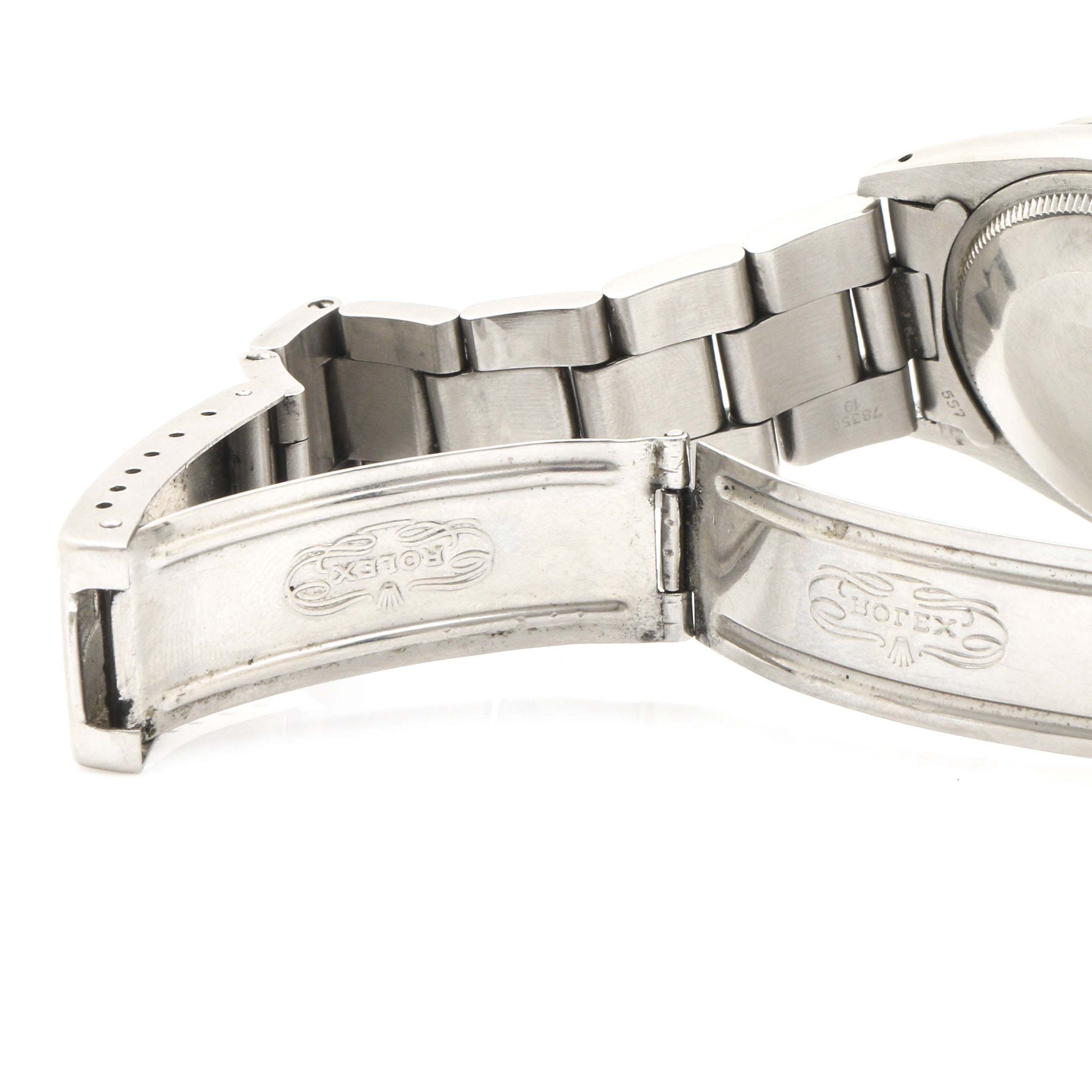 Rolex Stainless Steel Oyster Perpetual Date Watch