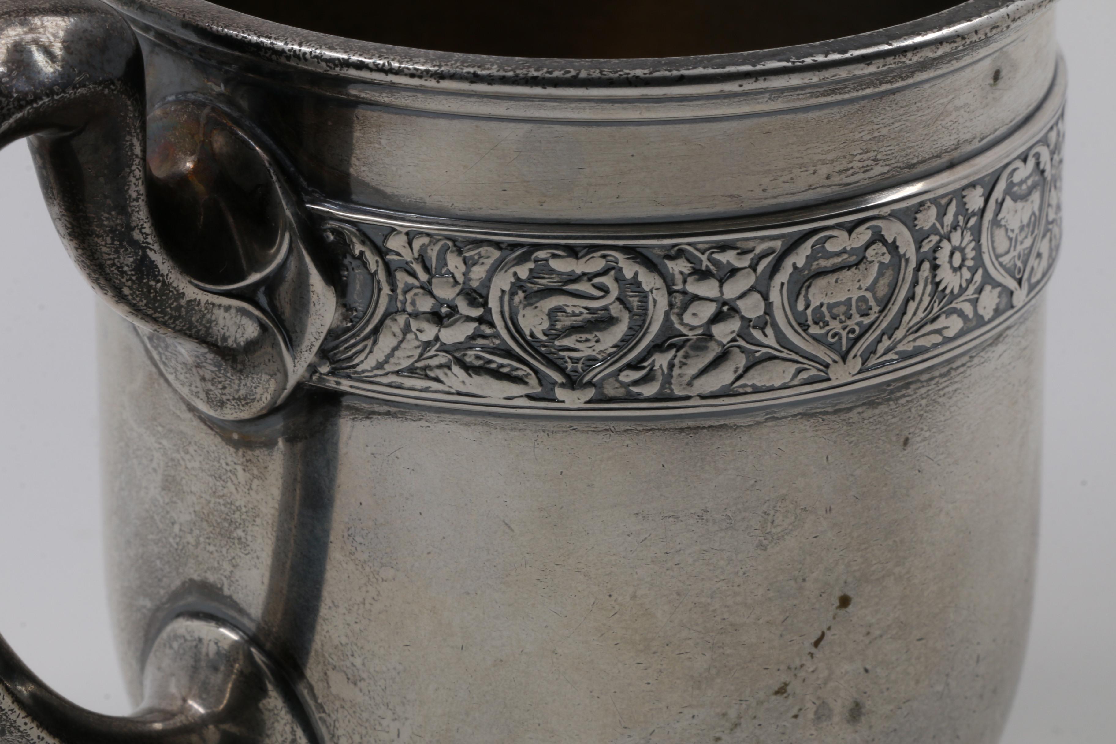 Black, Starr & Frost Sterling Silver Zodiac Cup