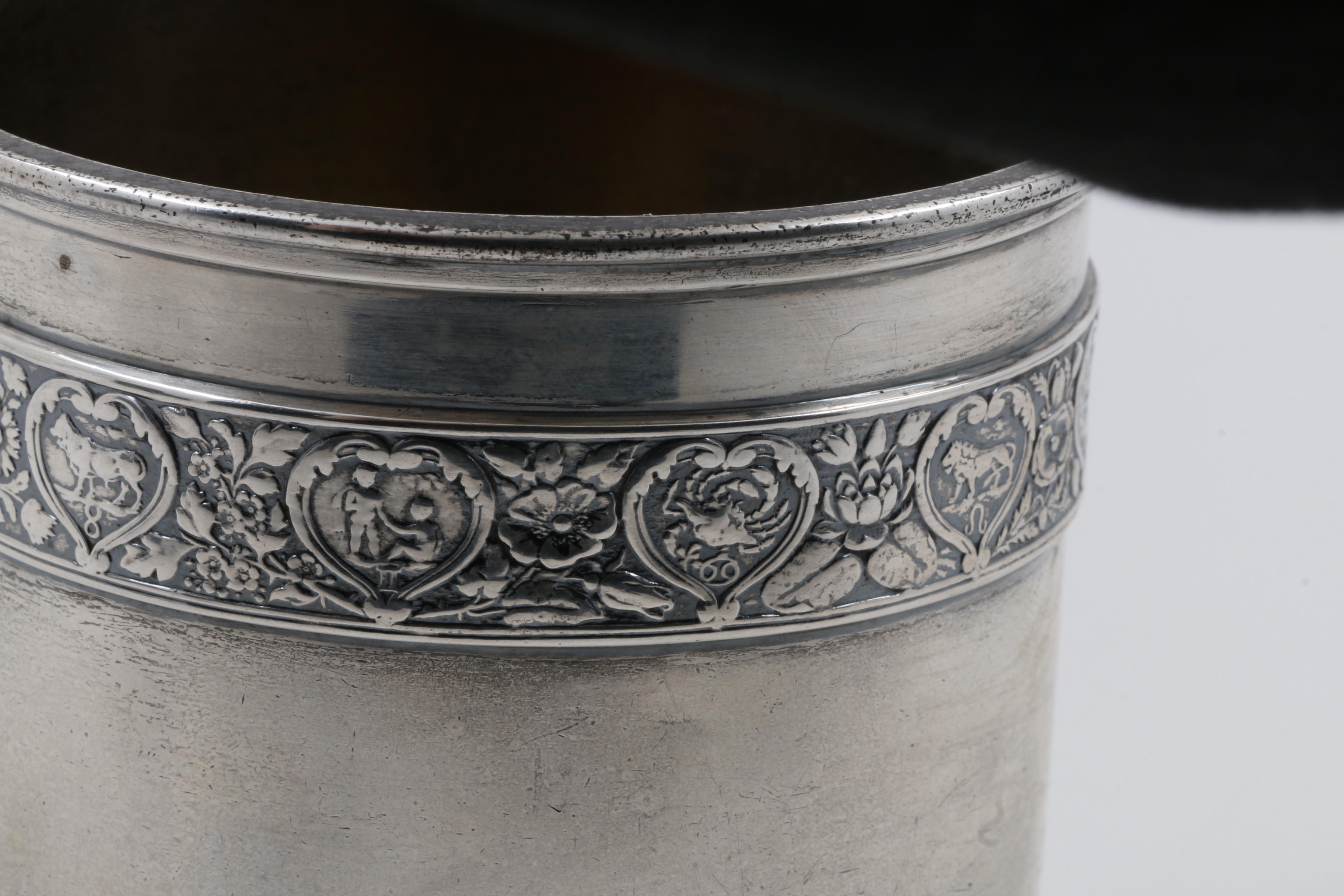Black, Starr & Frost Sterling Silver Zodiac Cup