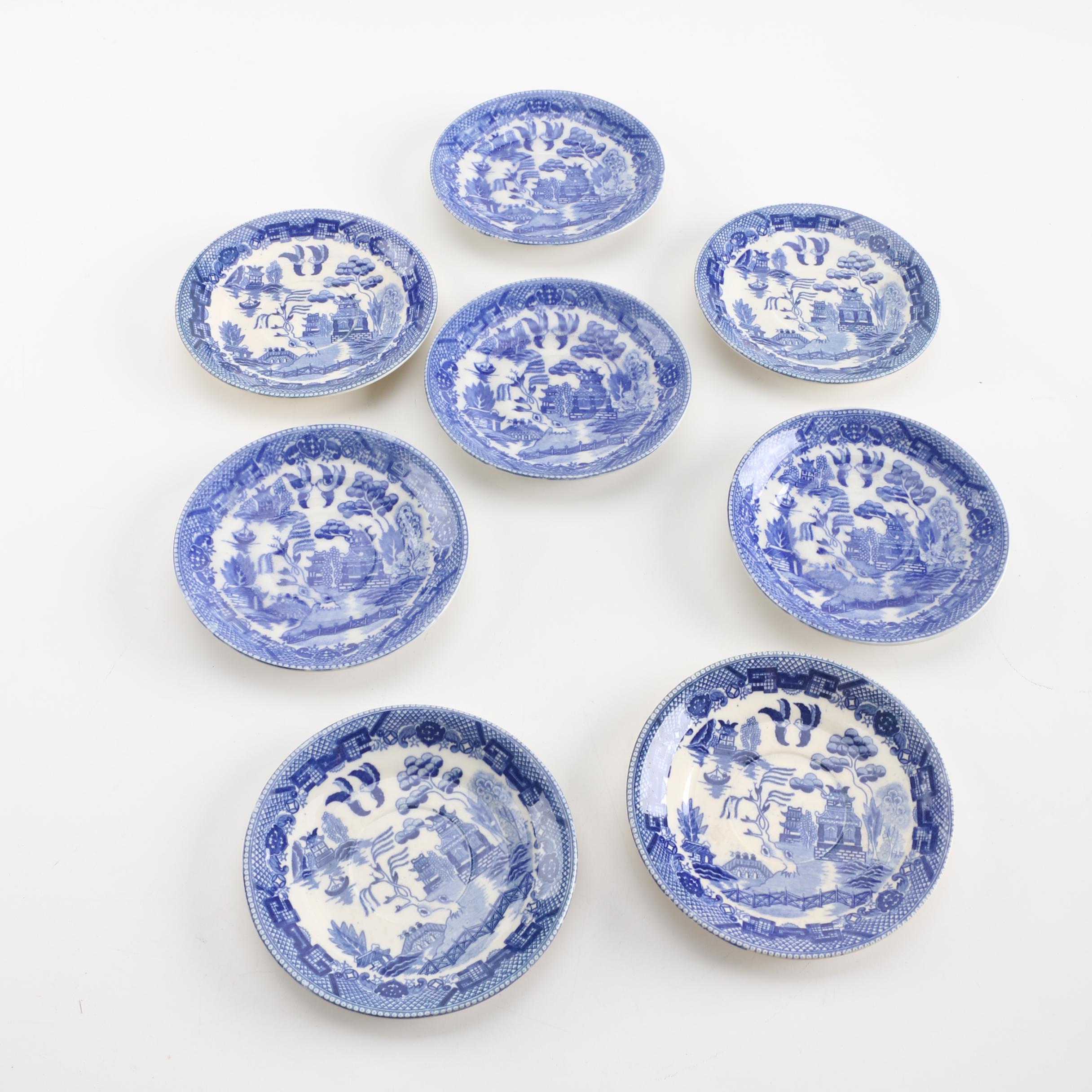 Vintage "Blue Willow" Plates