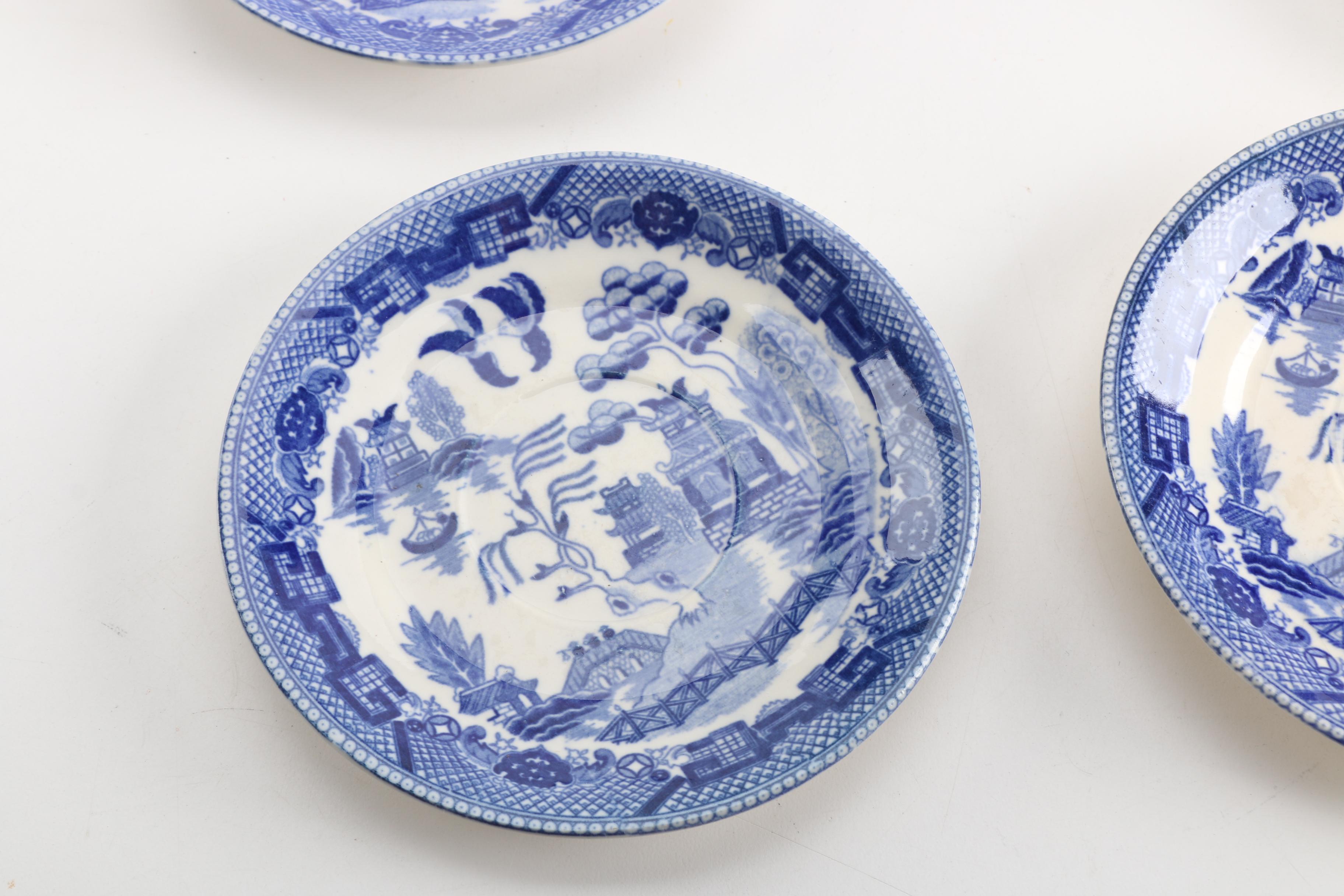 Vintage "Blue Willow" Plates