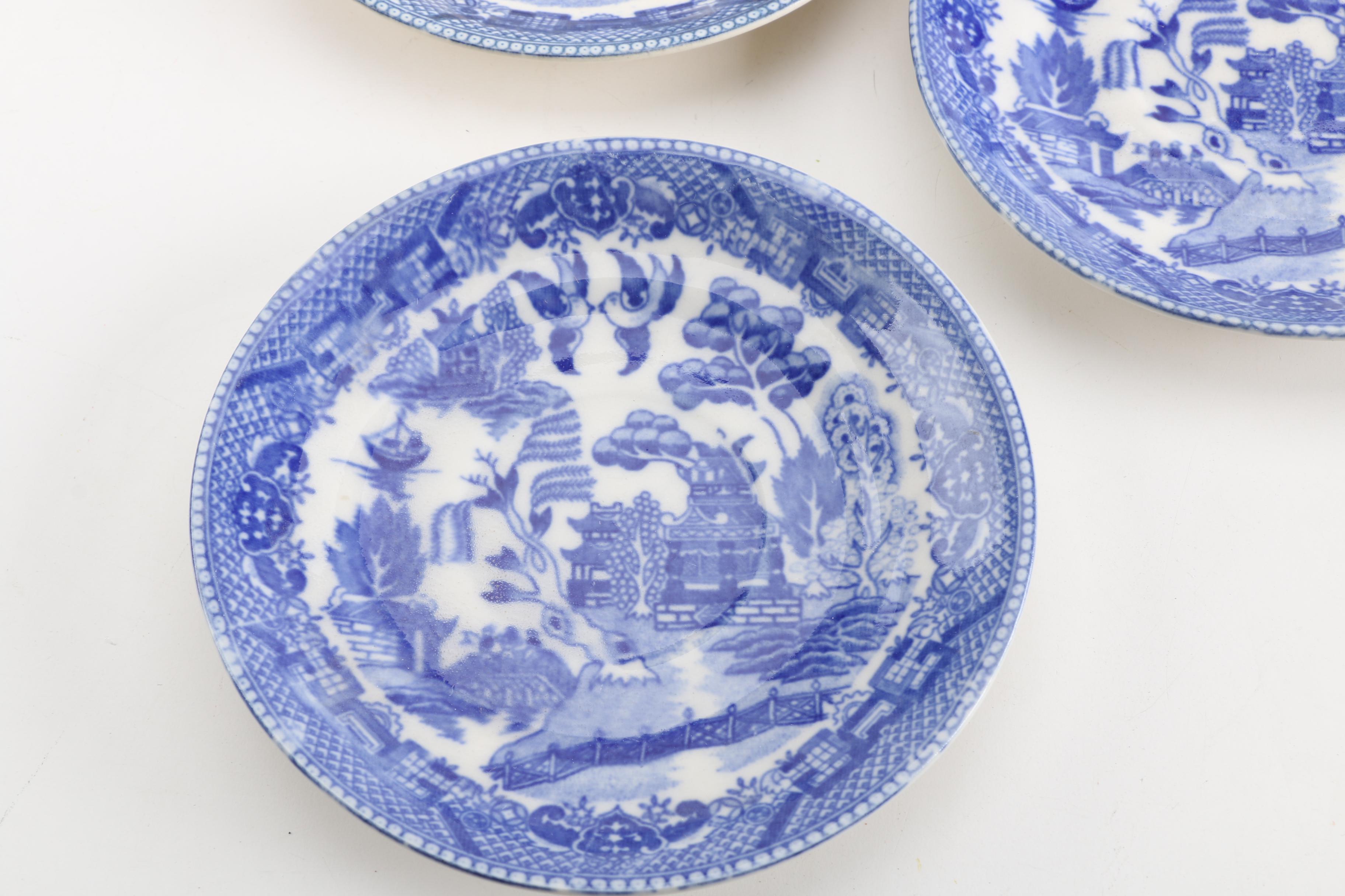 Vintage "Blue Willow" Plates