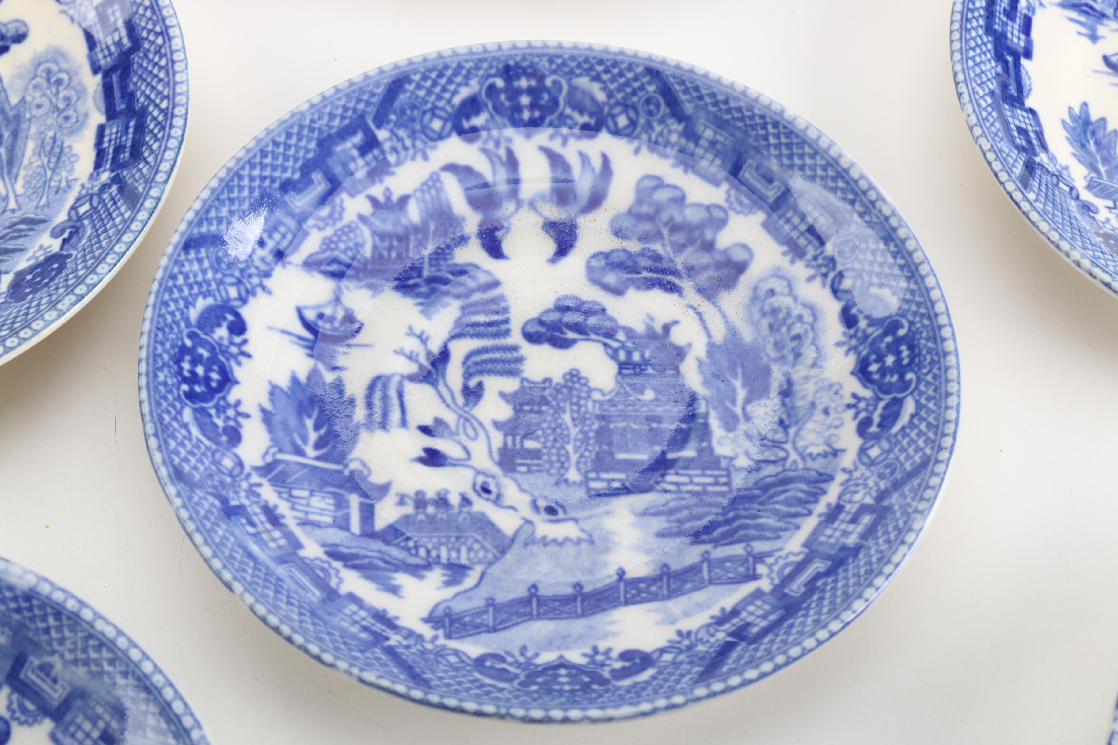 Vintage "Blue Willow" Plates