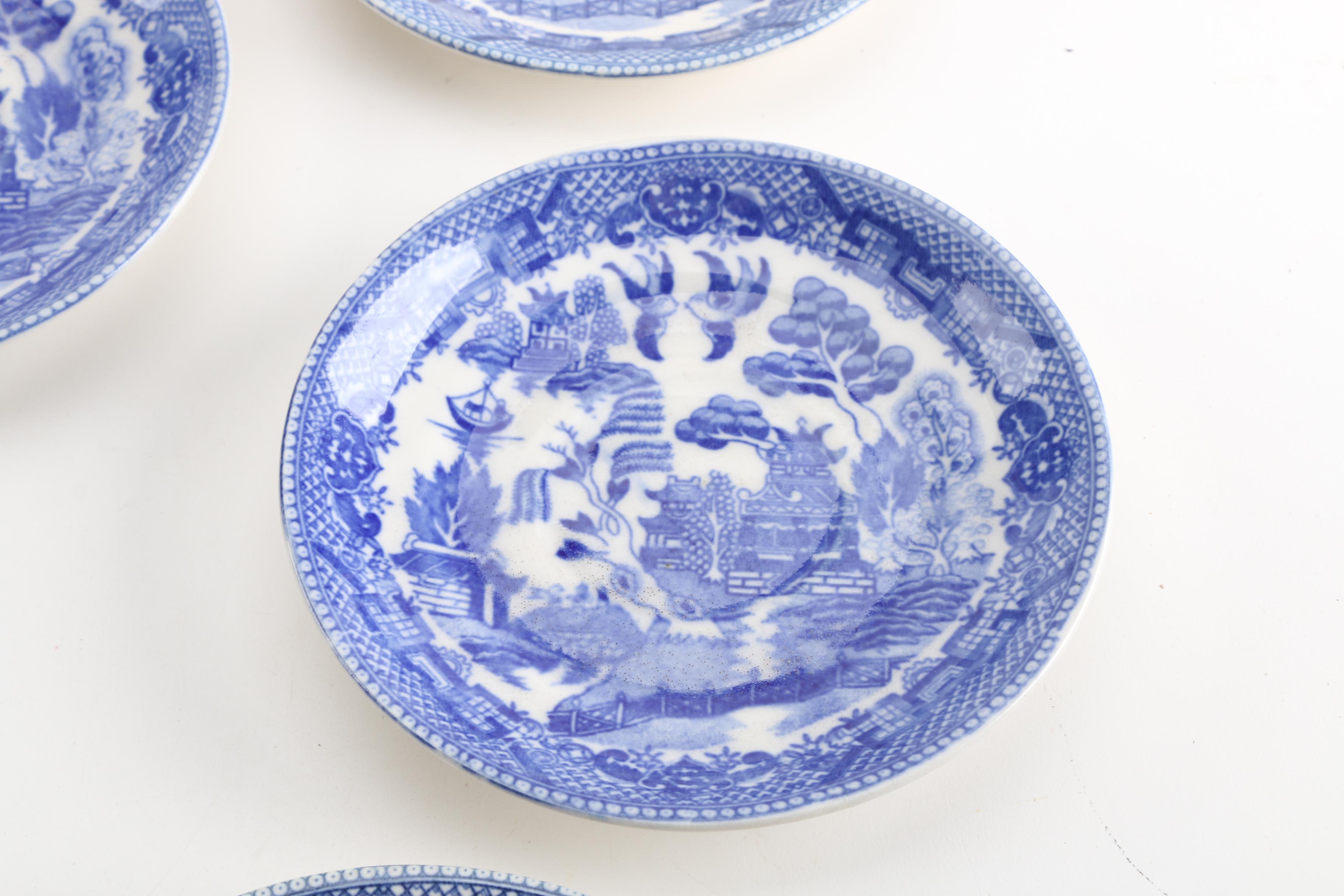 Vintage "Blue Willow" Plates