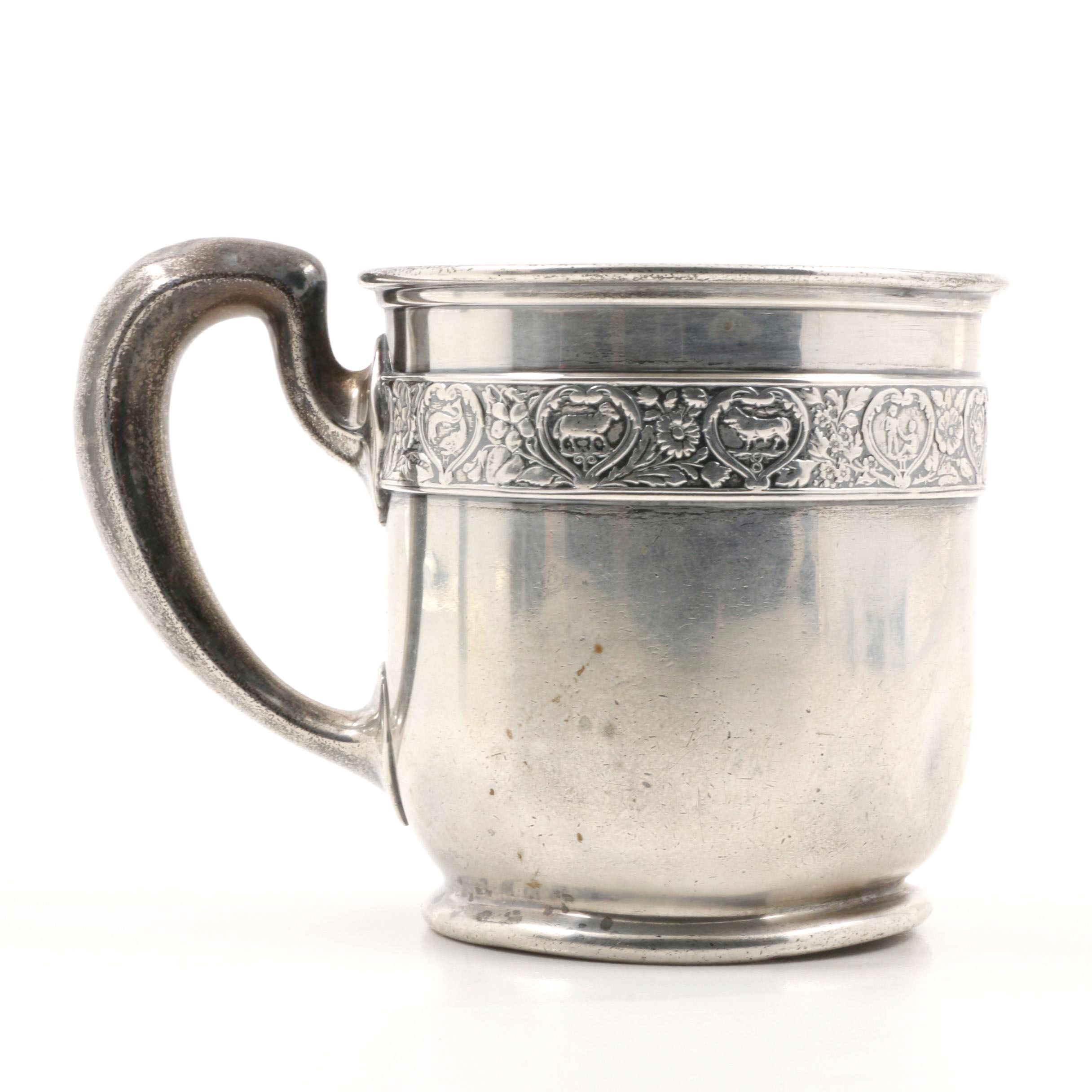 Black, Starr & Frost Sterling Silver Zodiac Cup
