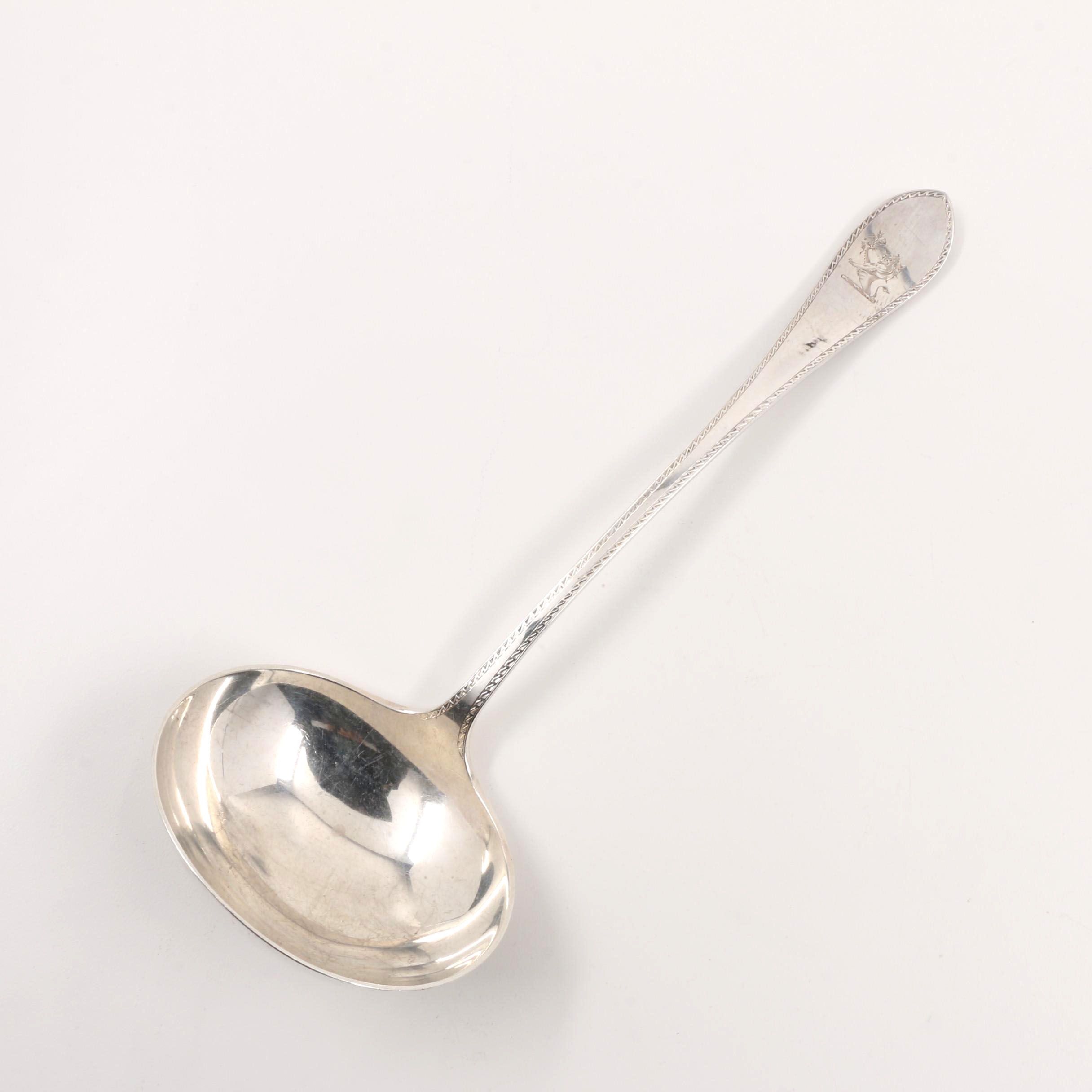 1905 Walker & Hall Sheffield Sterling Silver Ladle
