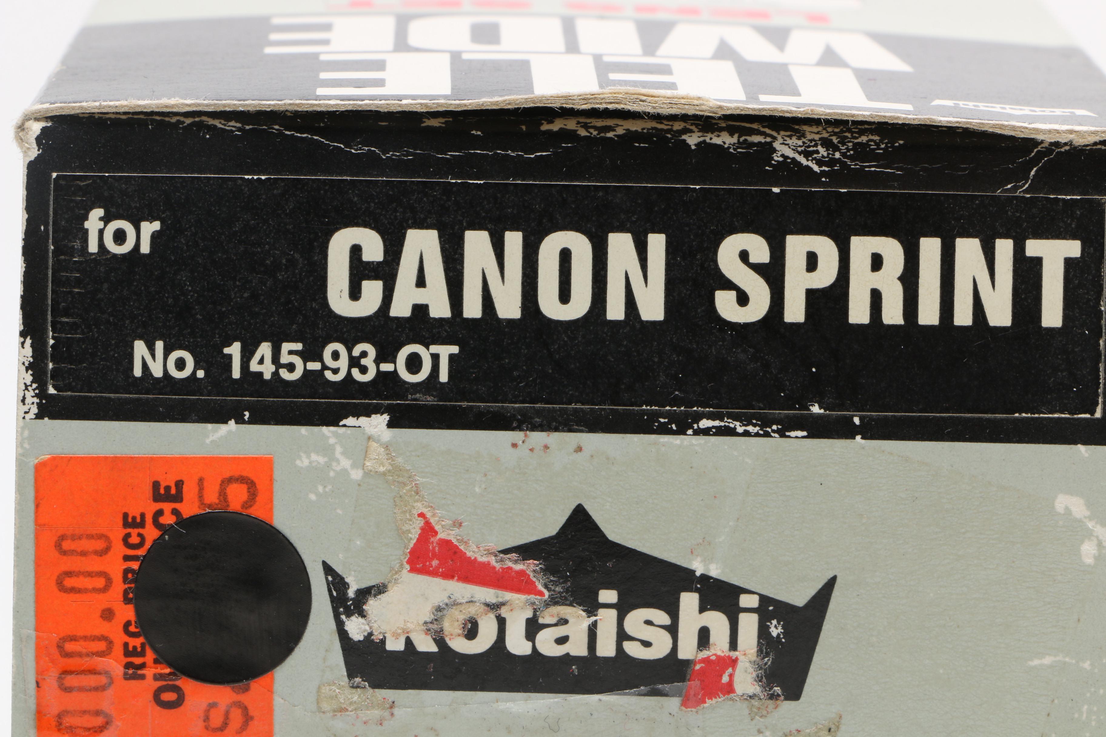 Vintage Kotaishi Tele-Wide Lens Set for Canon Sprint