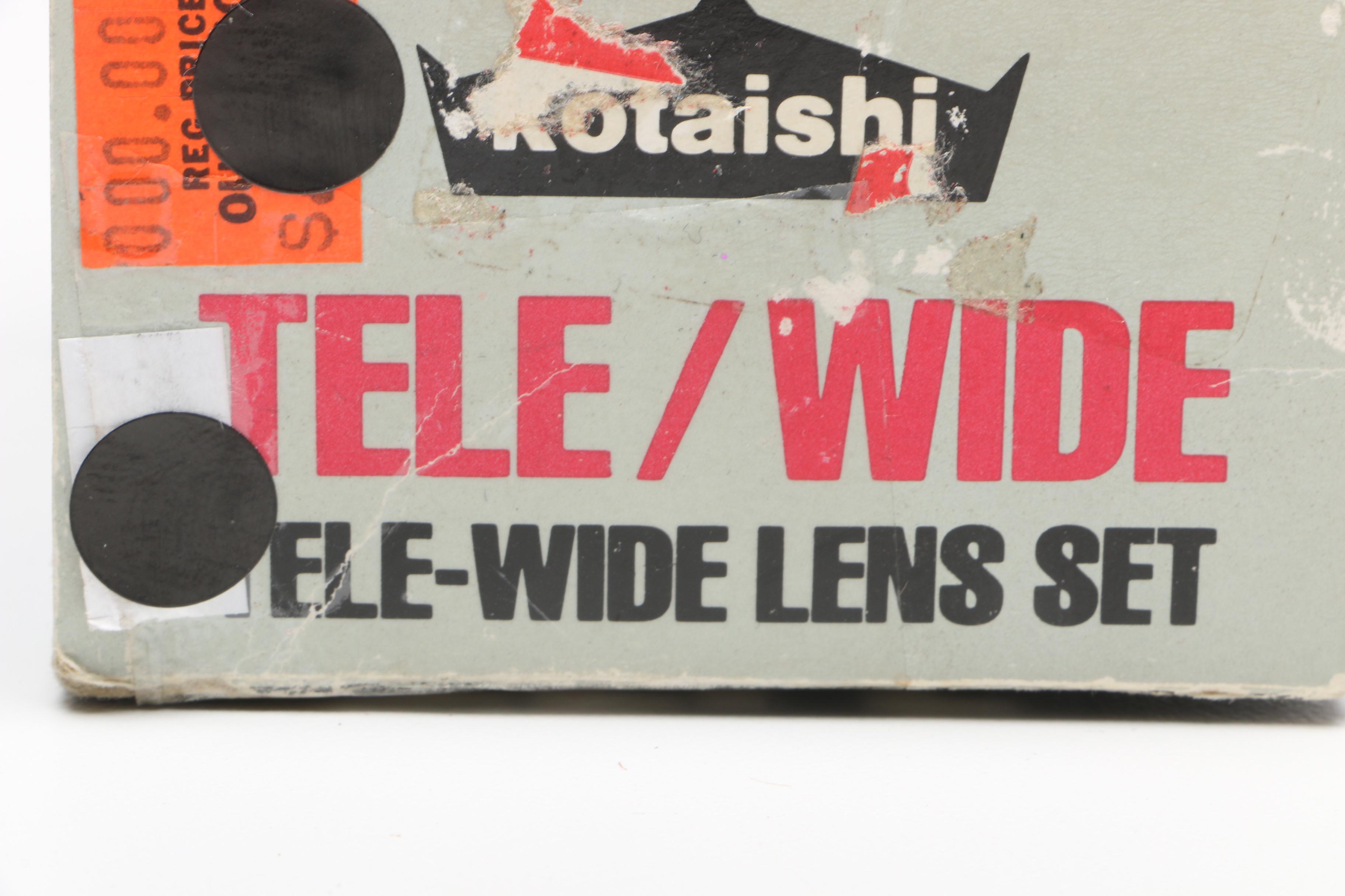 Vintage Kotaishi Tele-Wide Lens Set for Canon Sprint