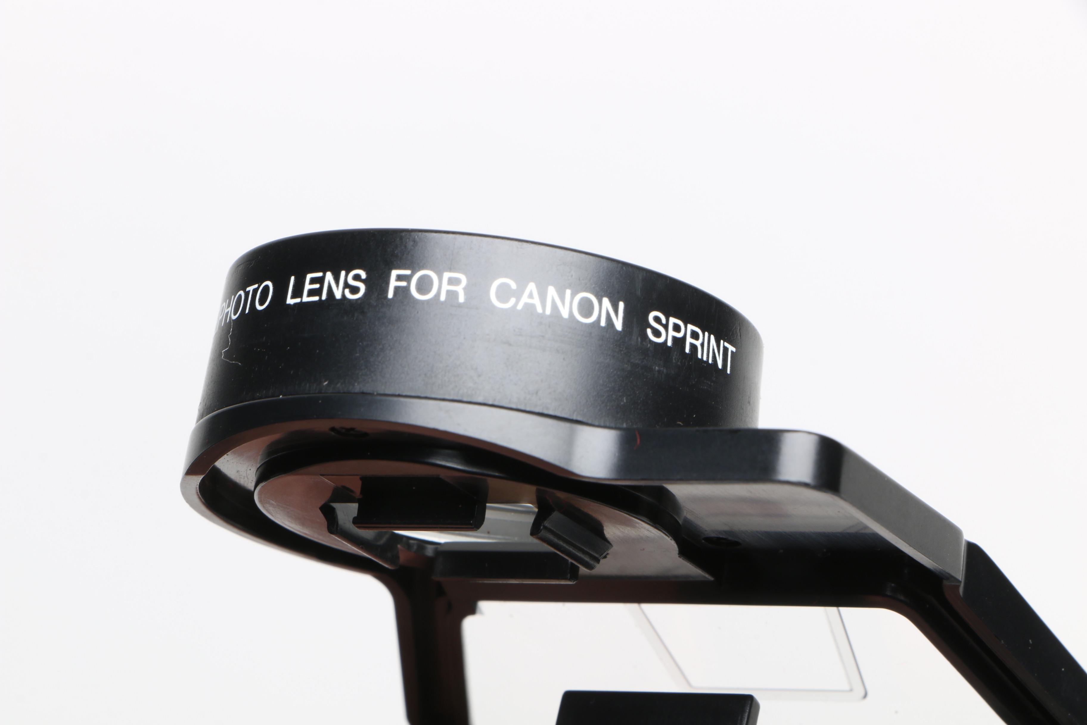 Vintage Kotaishi Tele-Wide Lens Set for Canon Sprint