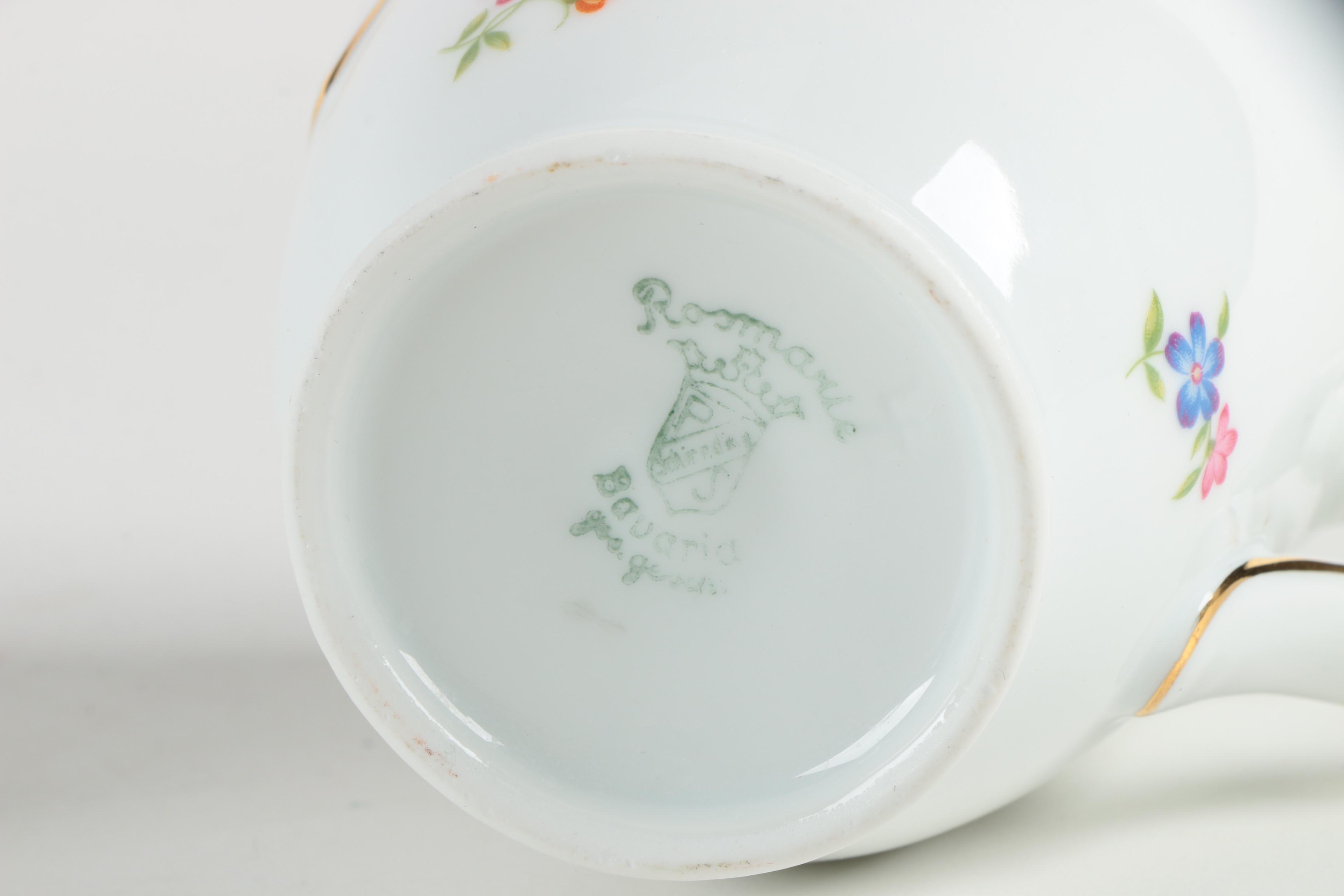 Collection of Vintage Porcelain and Ceramic Vessels including Rosenthal