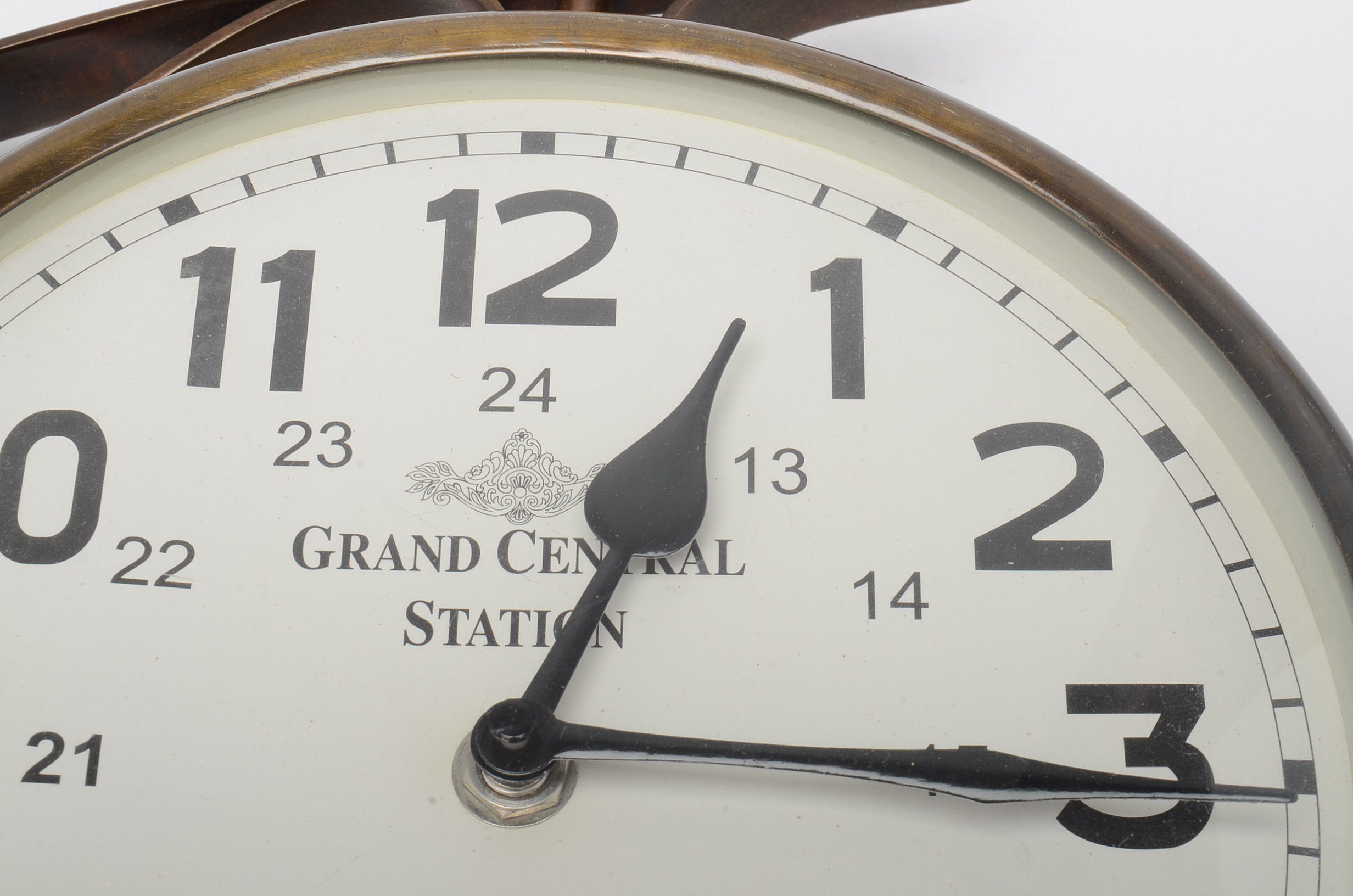 Double Face Hanging Wall Clock