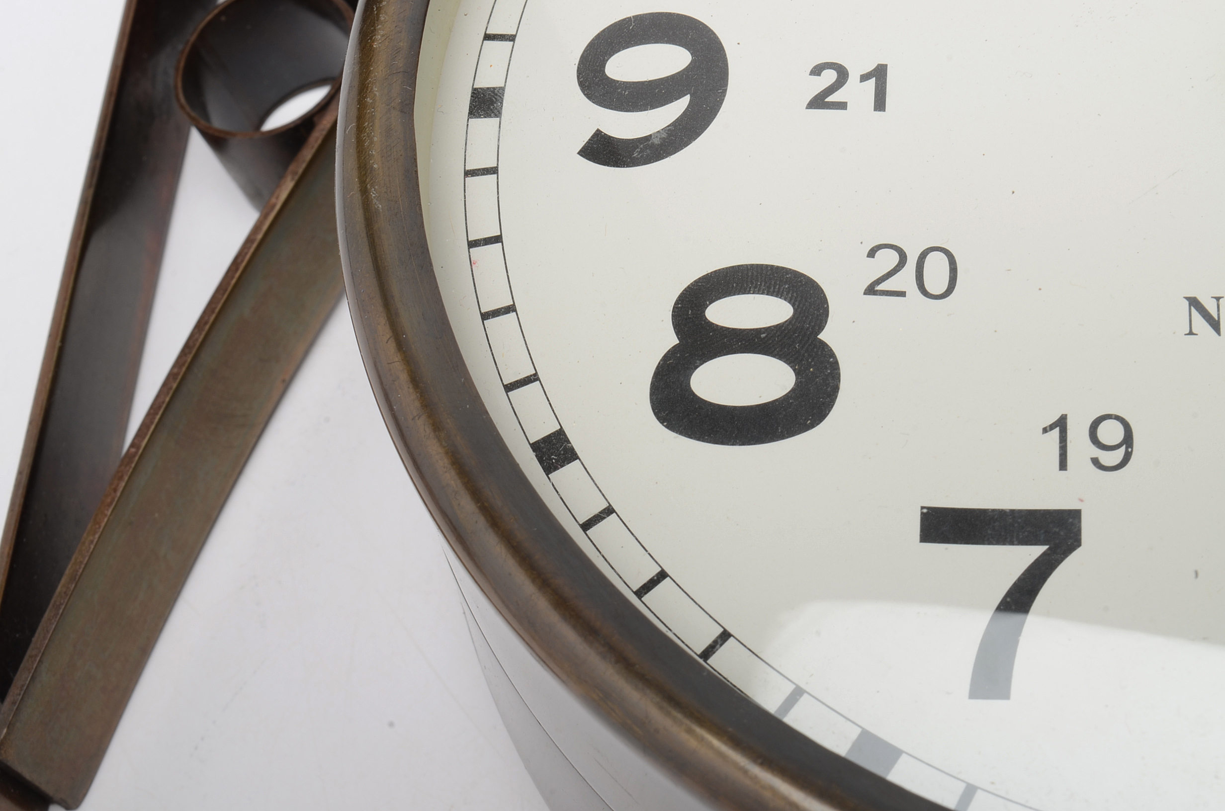 Double Face Hanging Wall Clock