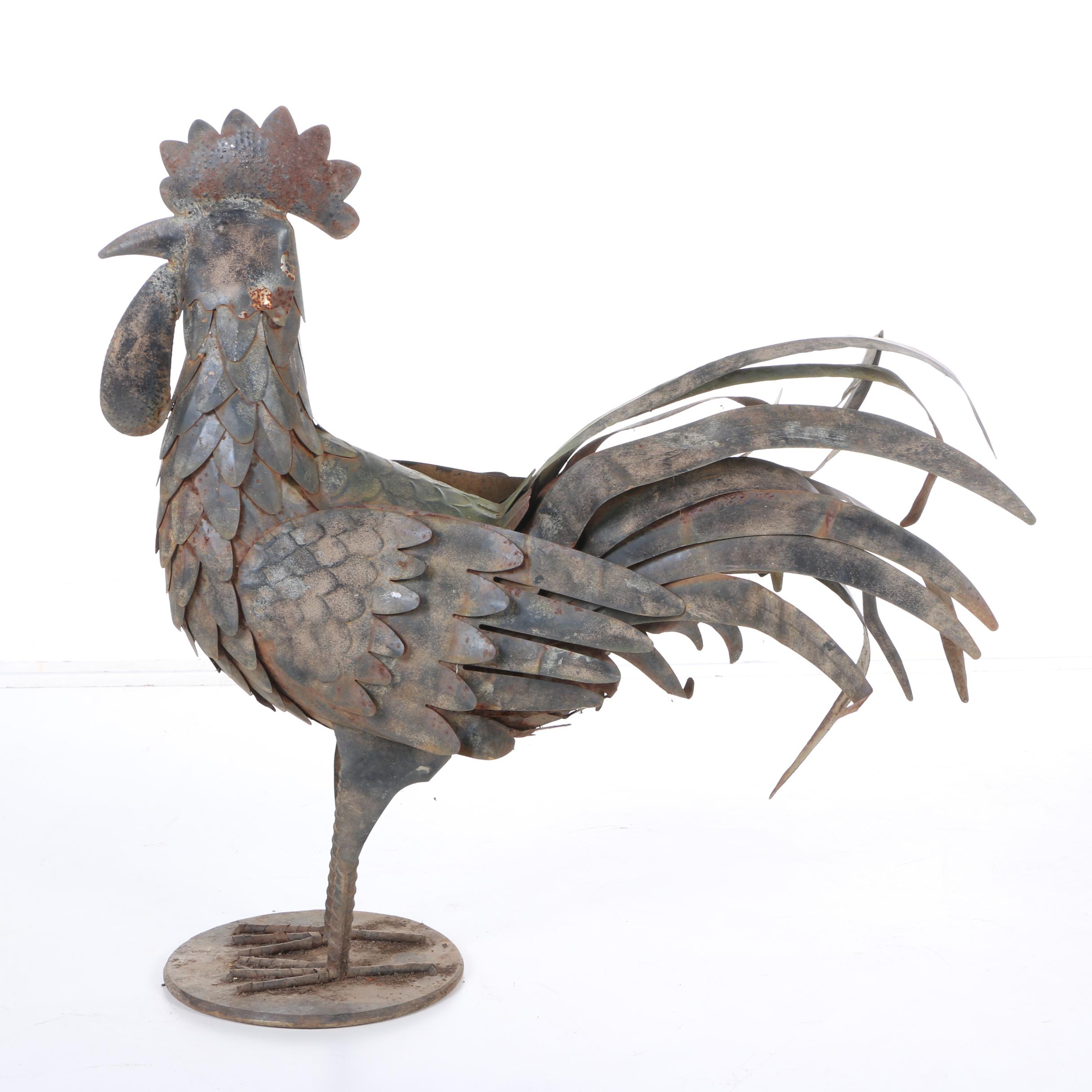 Assorted Metal Yard Sculptures