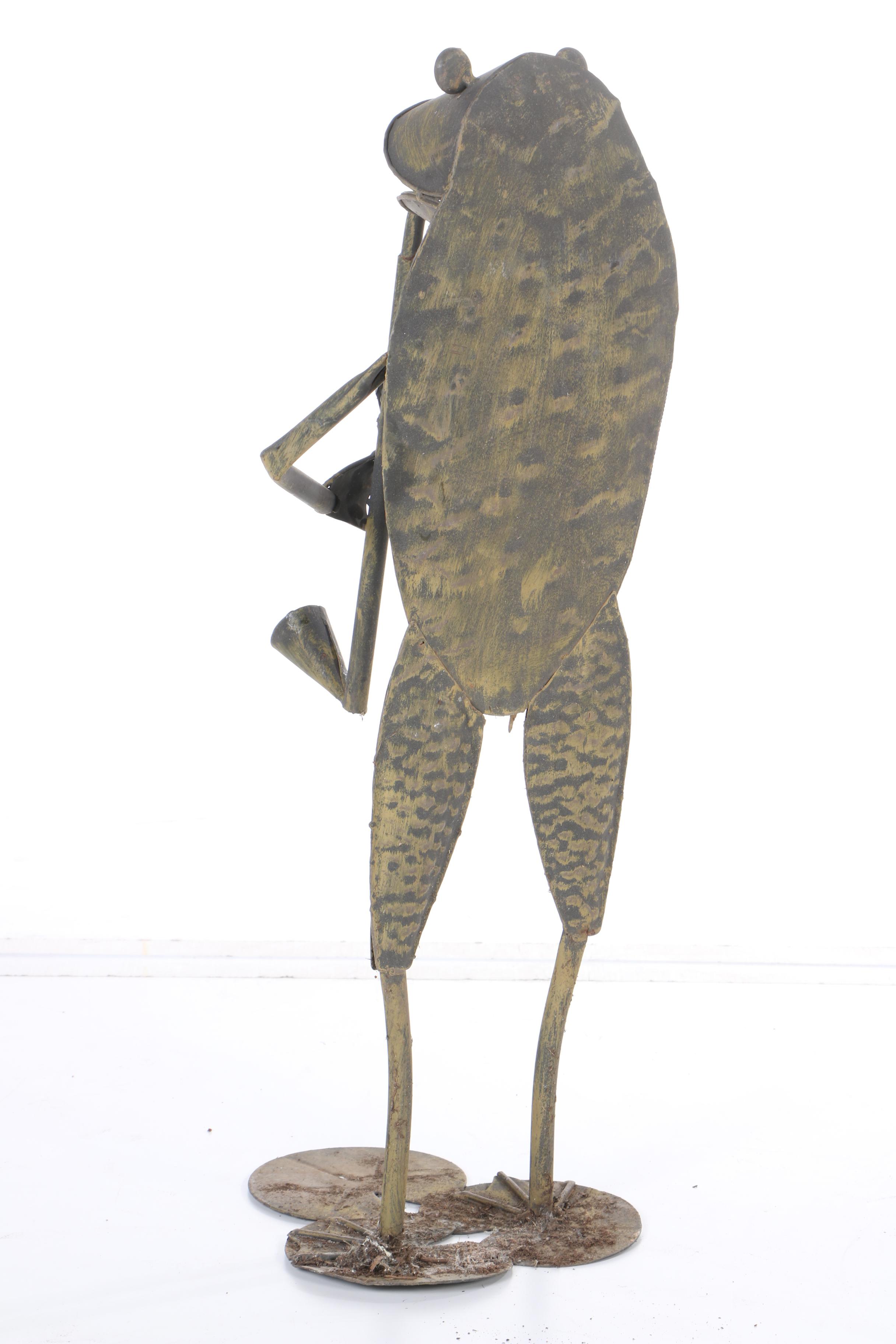 Assorted Metal Yard Sculptures