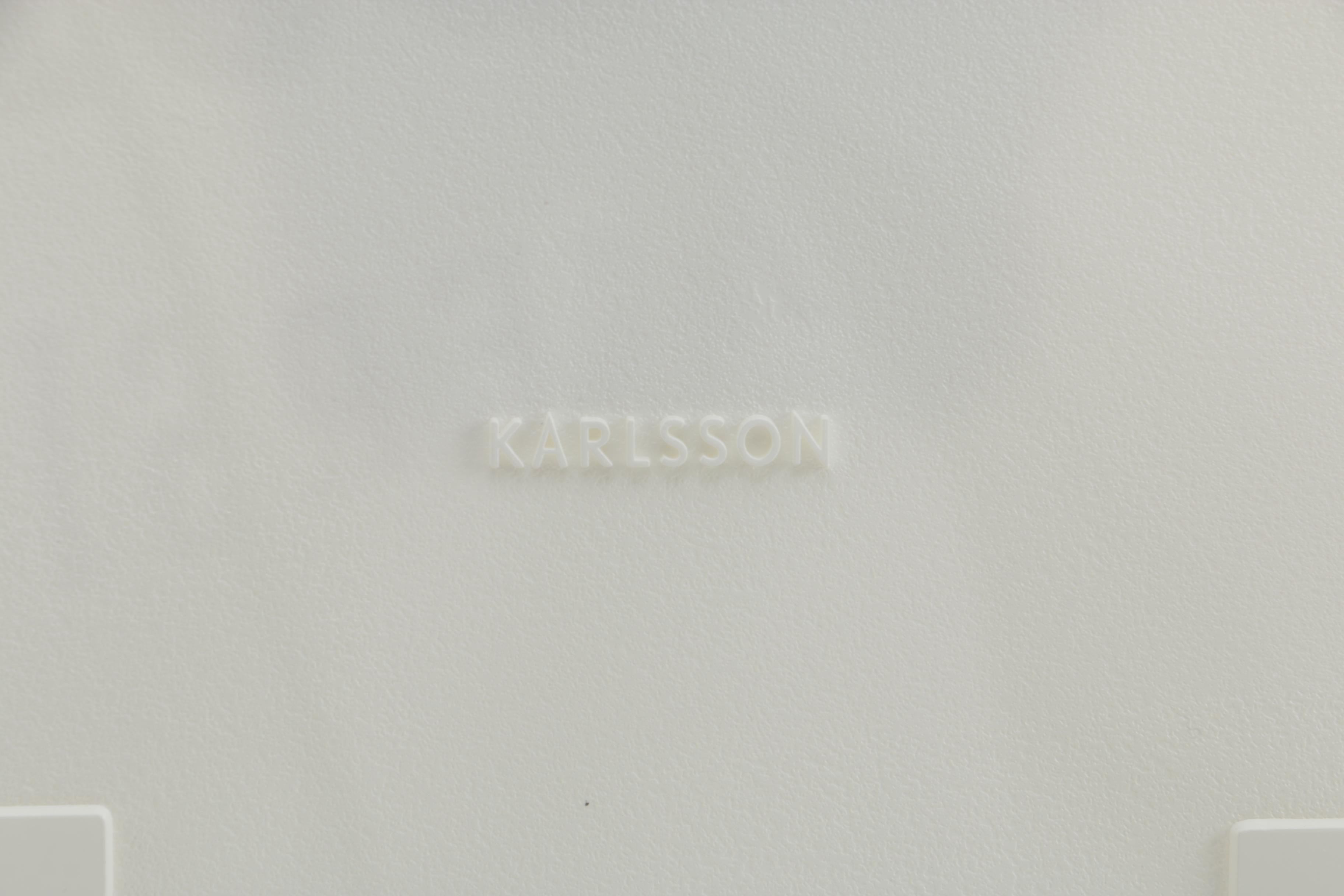 Karlsson Modern White Wall Clock