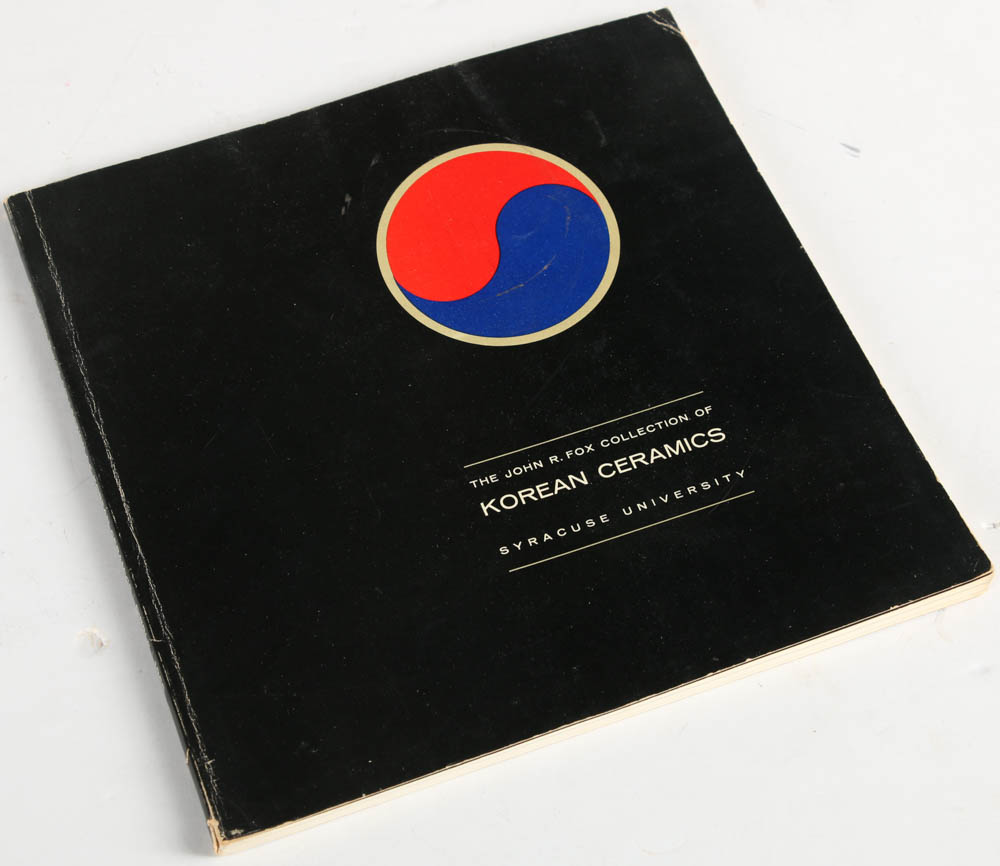 Ceramic Vase and Korean Ceramics Exhibition Catalog