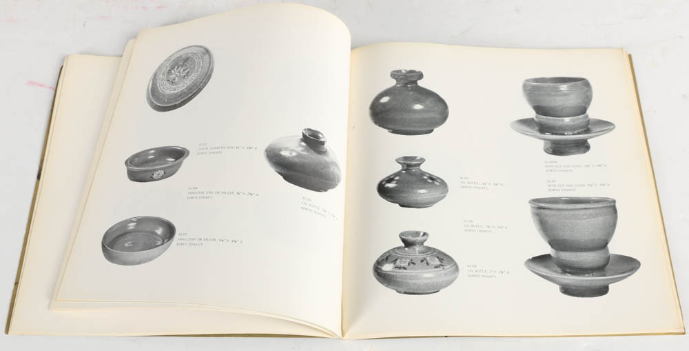Ceramic Vase and Korean Ceramics Exhibition Catalog