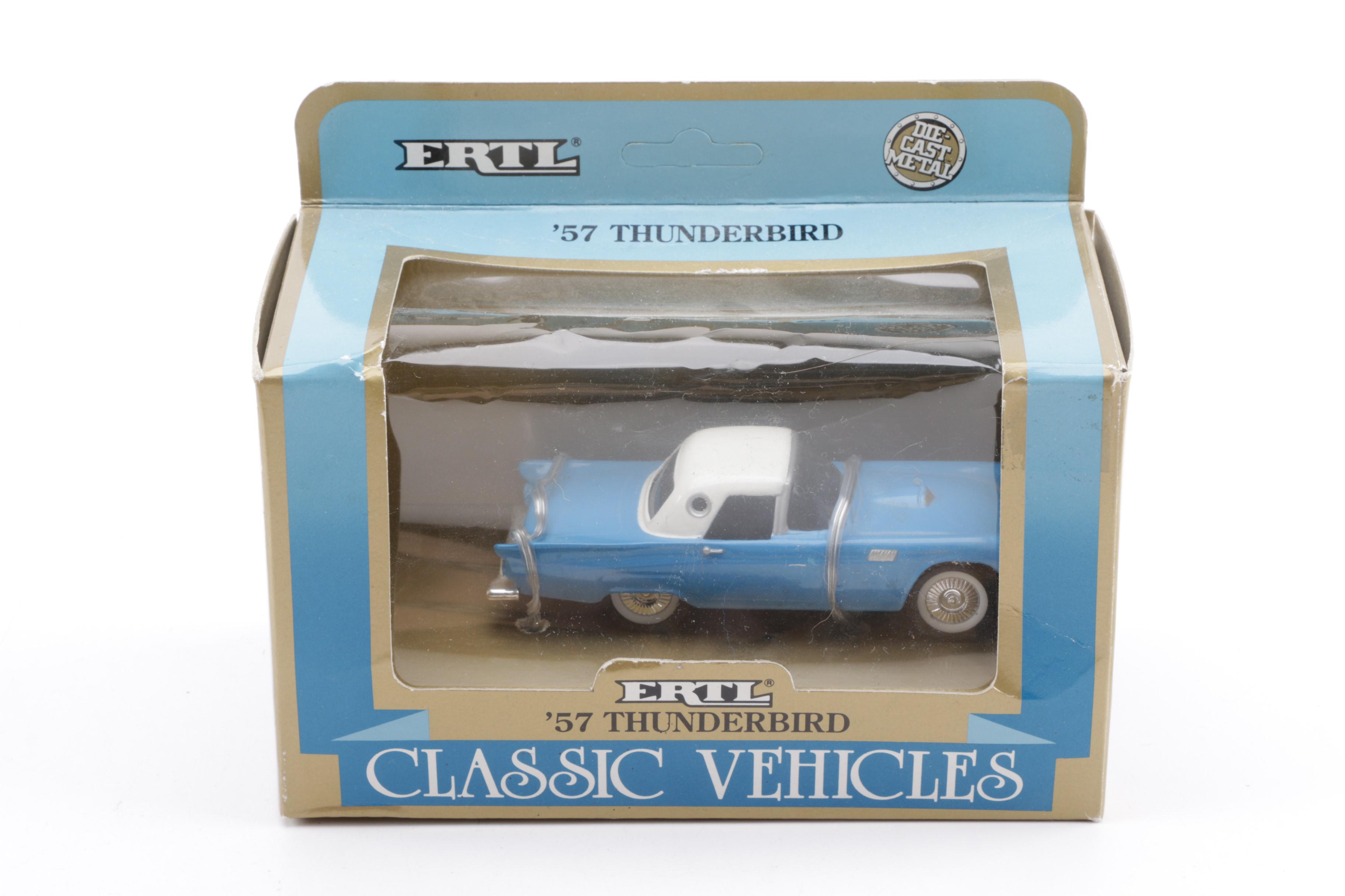 Jo-Han Model Cars and Ertl 1957 Thunderbird Die-Cast Car
