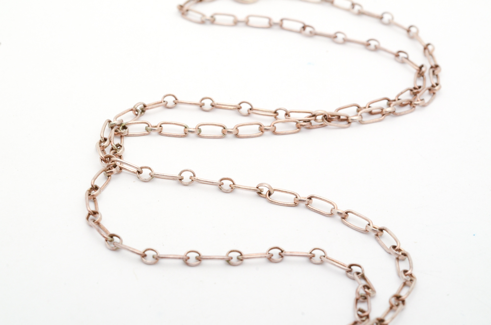 Unusual Sterling Silver Pendant Necklace