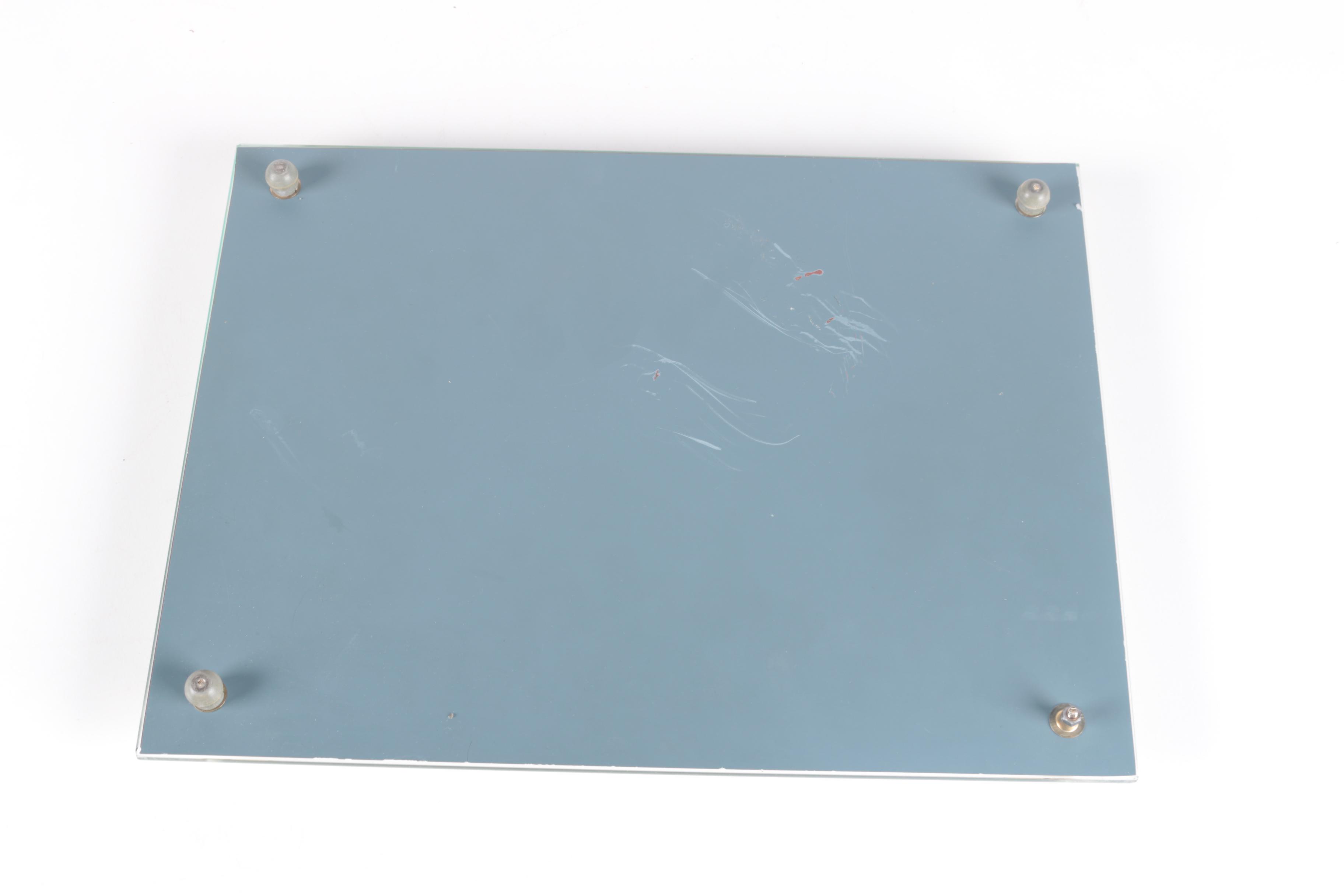 Mirrored Glass Trays by Nicole Miller