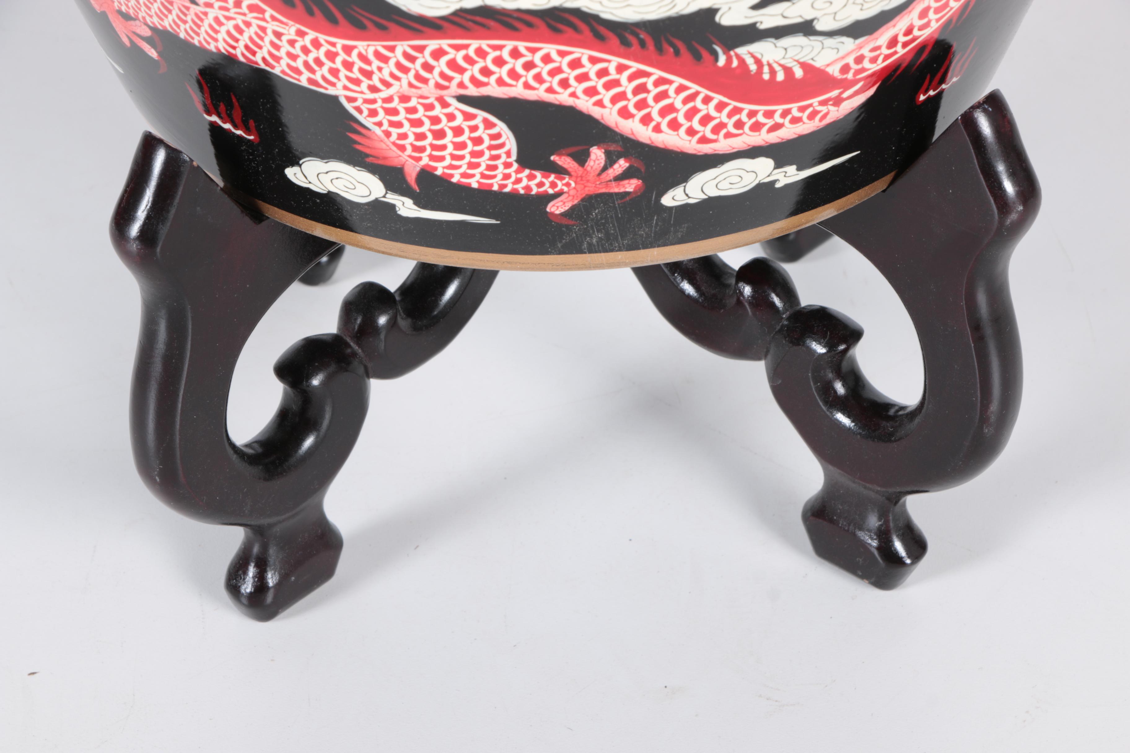 Bombay Planter and Wood Stand