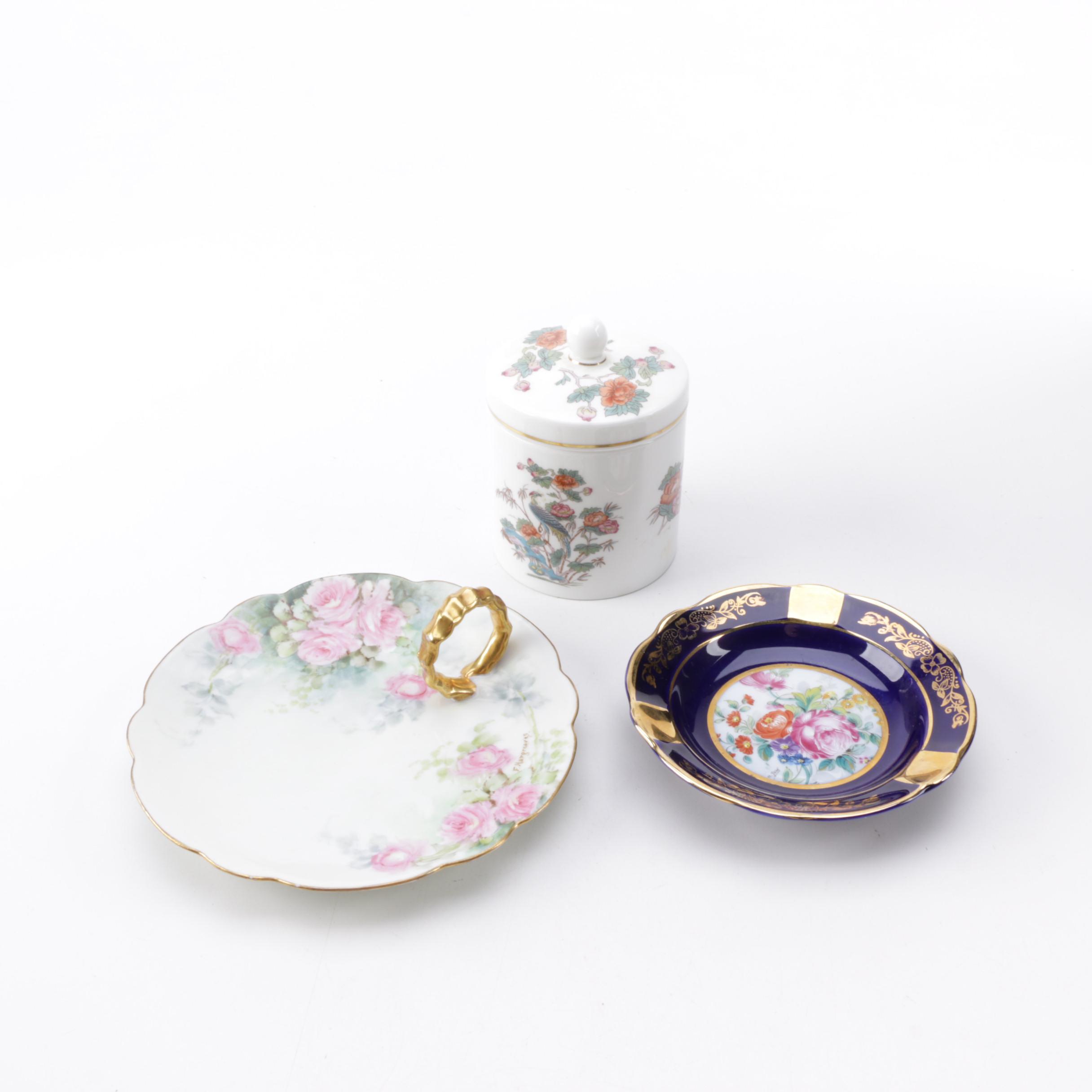 Porcelain Decor Including Wedgwood and Limoges
