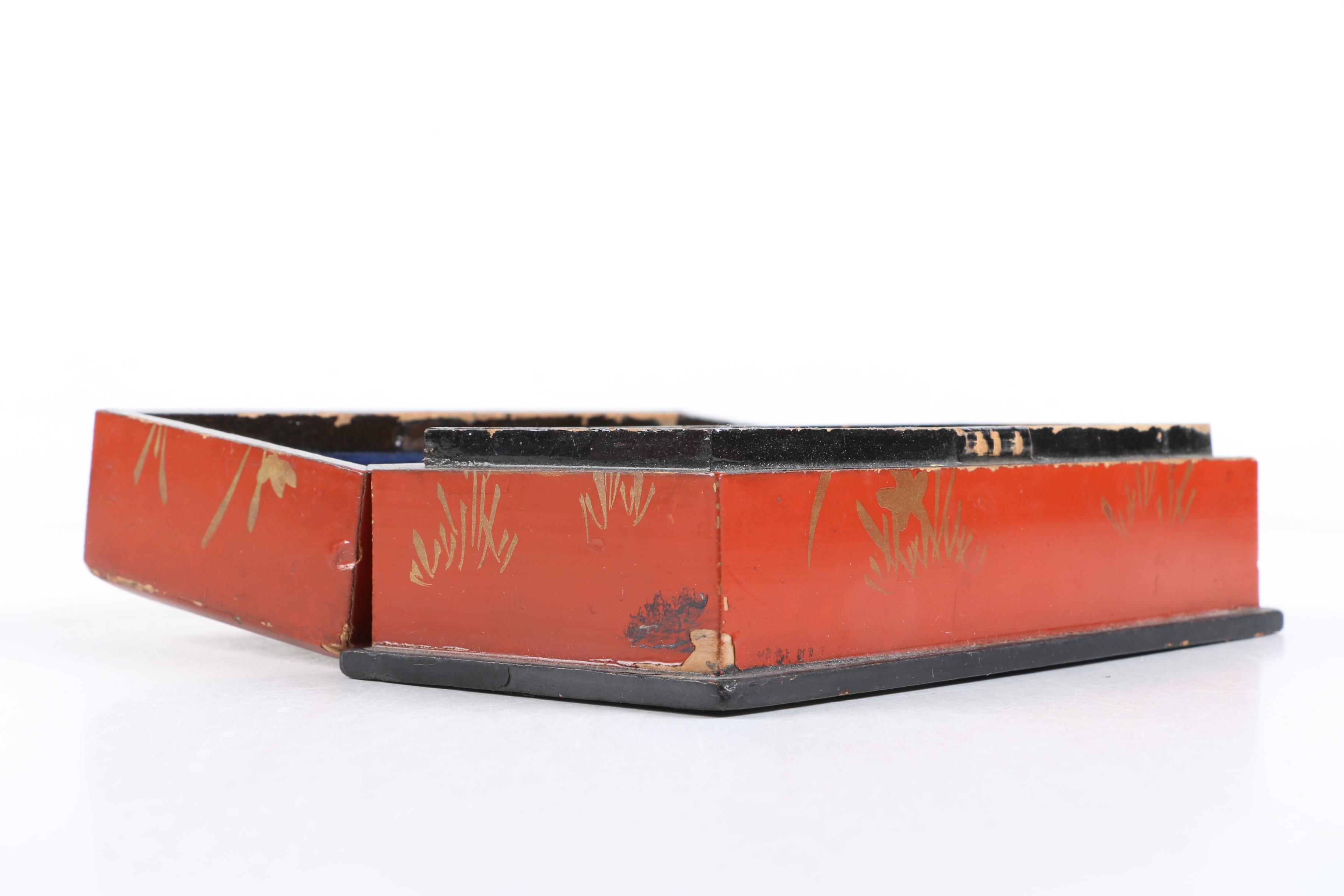 Asian Styled Trinket Boxes Featuring Vantine's