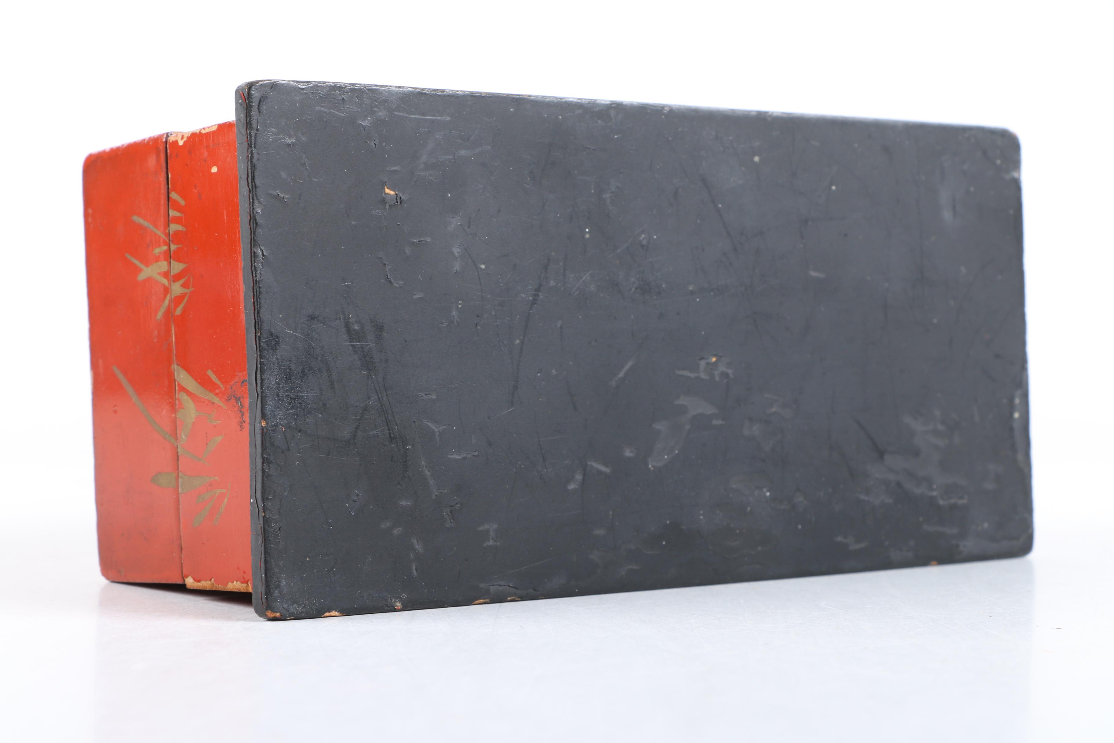 Asian Styled Trinket Boxes Featuring Vantine's