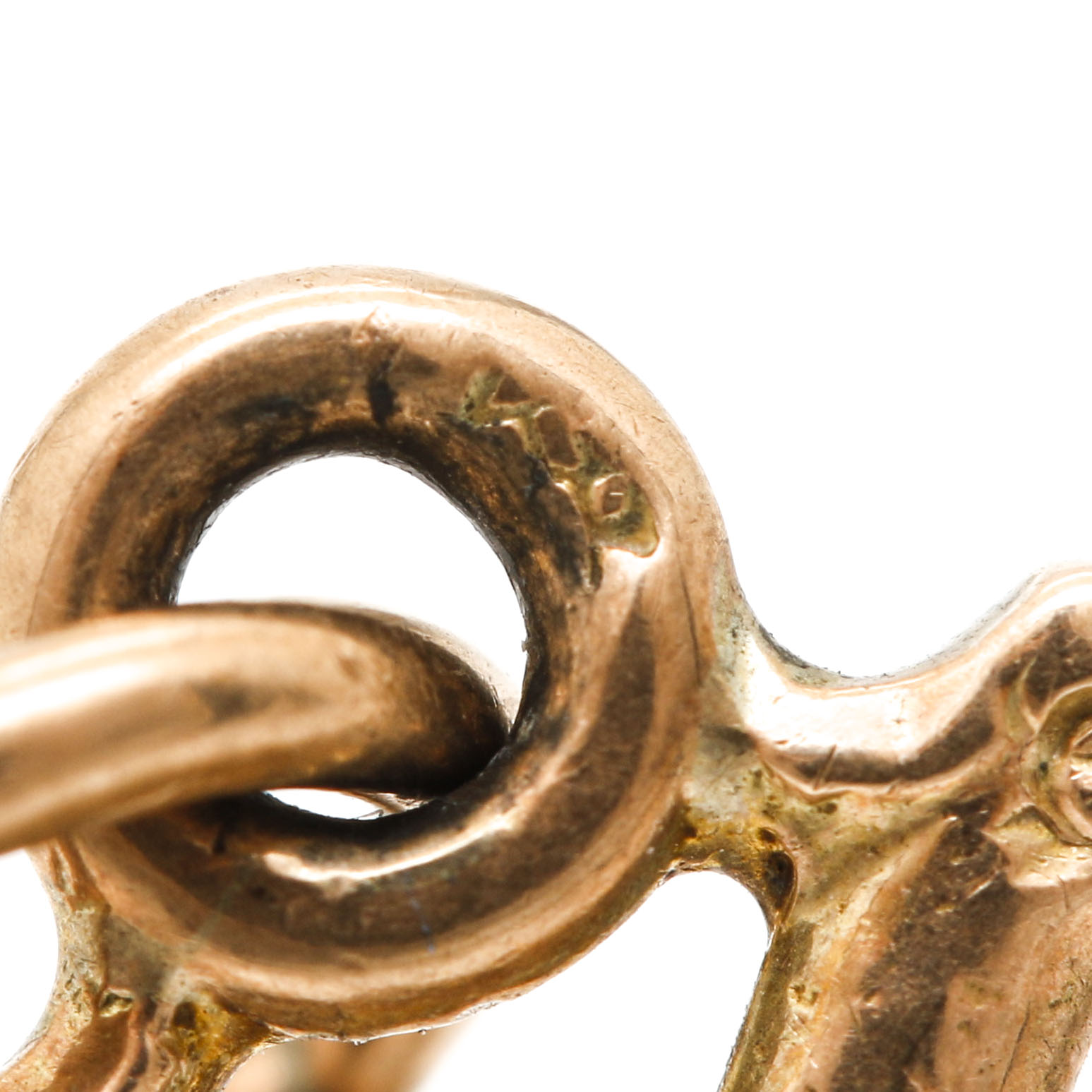 14K Yellow Gold Masonic 32nd Degree Double Headed Eagle Pendant