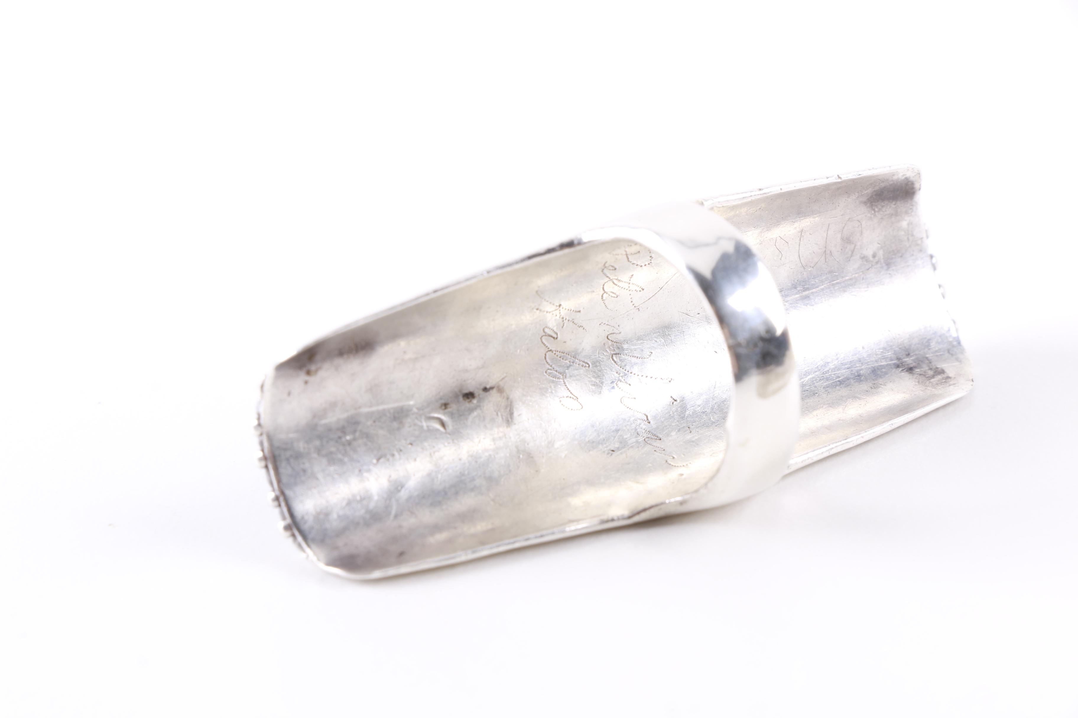 Signed Pete and Vivian Haloo Zuni Sterling Silver Snake Eye Turquoise Ring