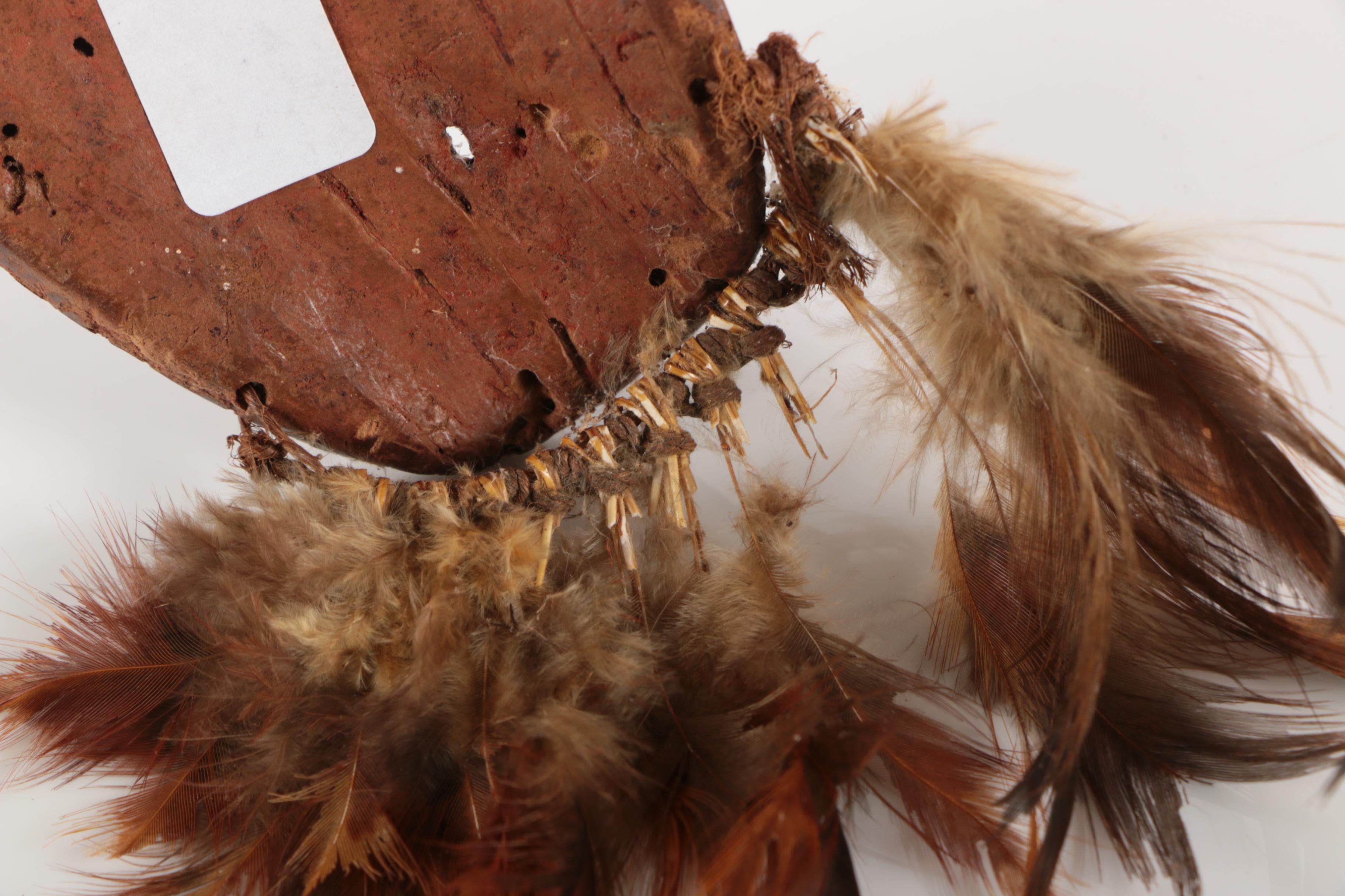 African Style Mask and Fibrous Cloth