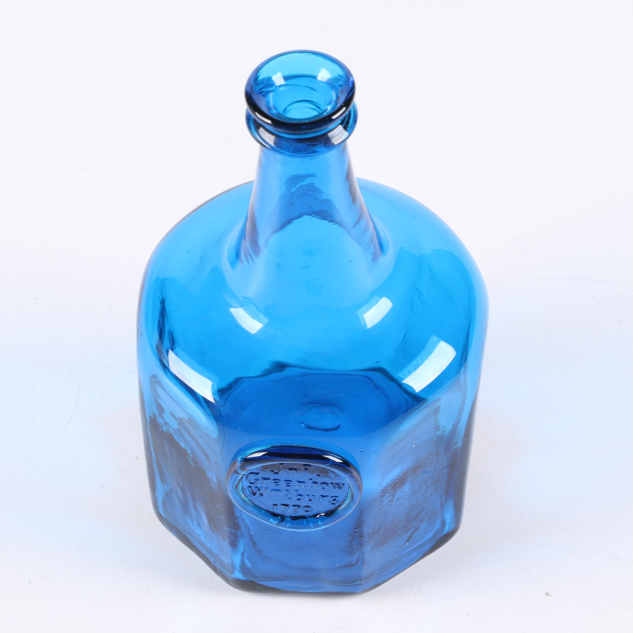 Vintage Replica Colonial Blue Bottle