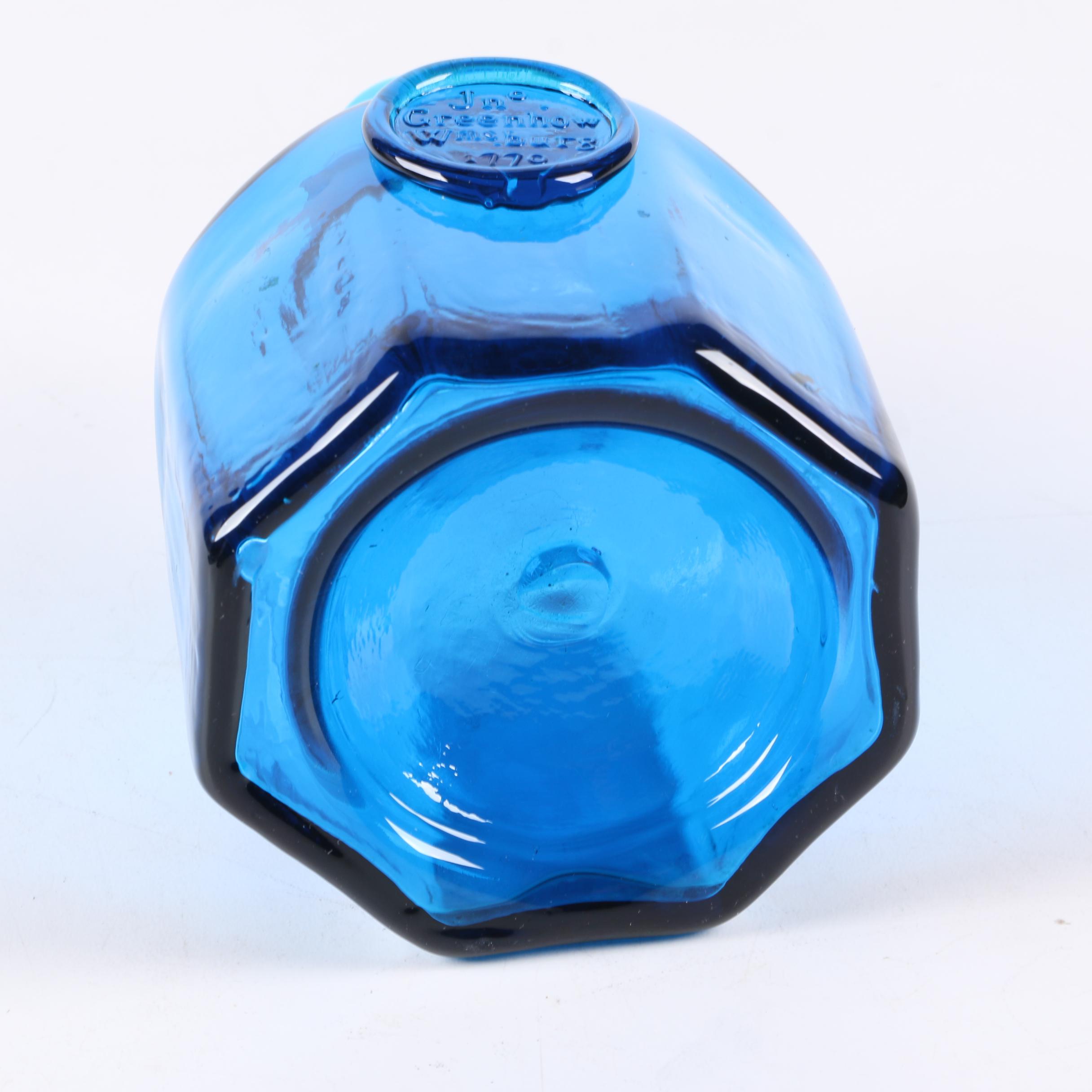 Vintage Replica Colonial Blue Bottle