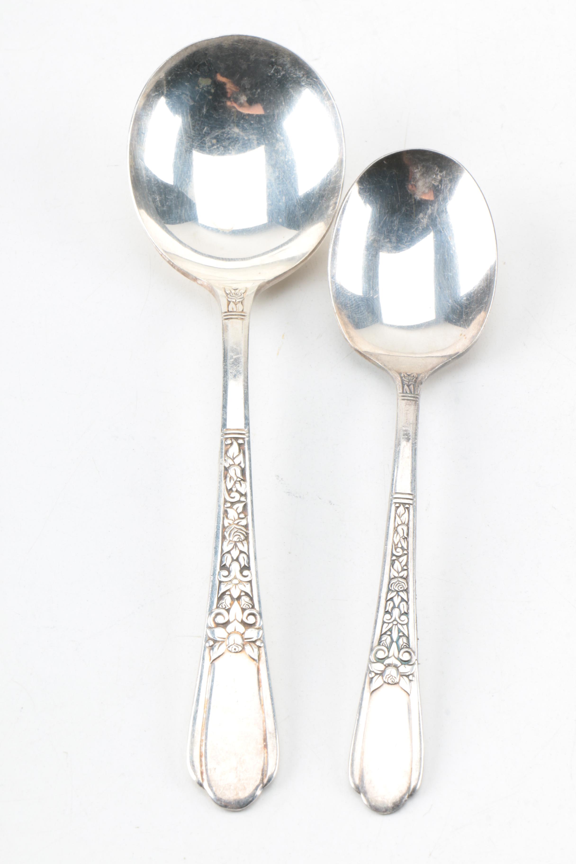 S.L. & G.H. Rogers Silver Plate Forks and Assorted Silver Plate Flatware Sets