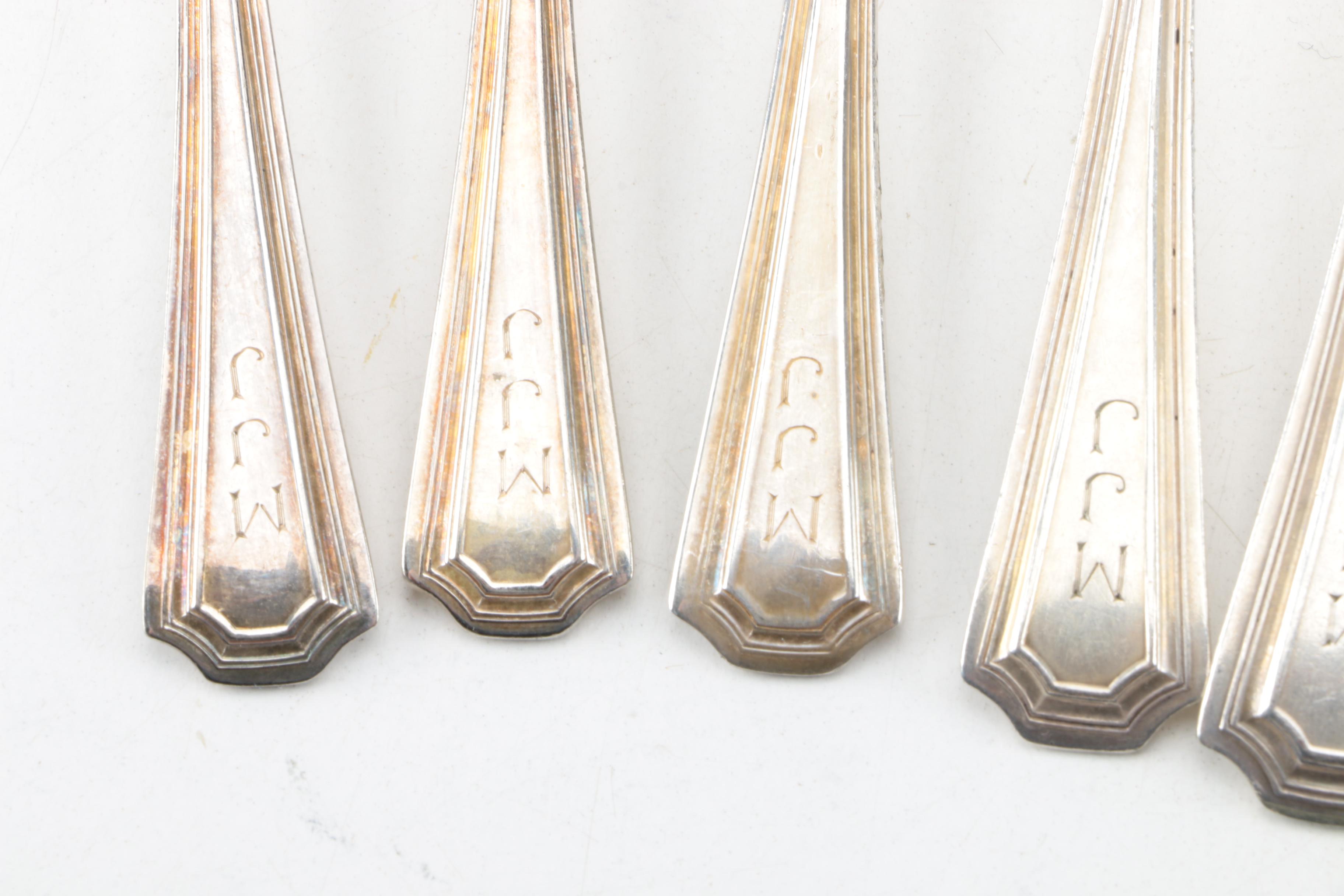 S.L. & G.H. Rogers Silver Plate Forks and Assorted Silver Plate Flatware Sets