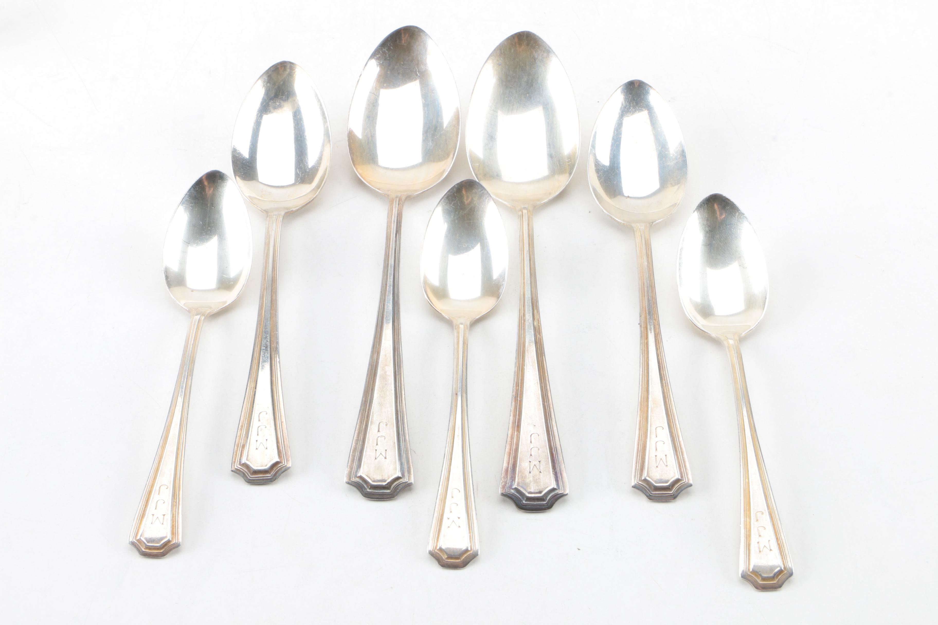 S.L. & G.H. Rogers Silver Plate Forks and Assorted Silver Plate Flatware Sets