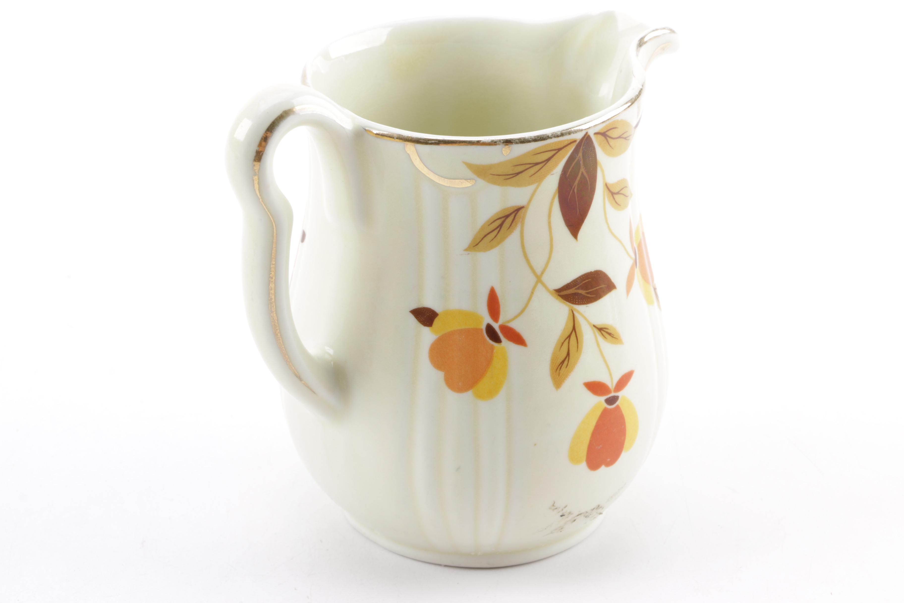 Hall's "Autumn Leaf" Tableware